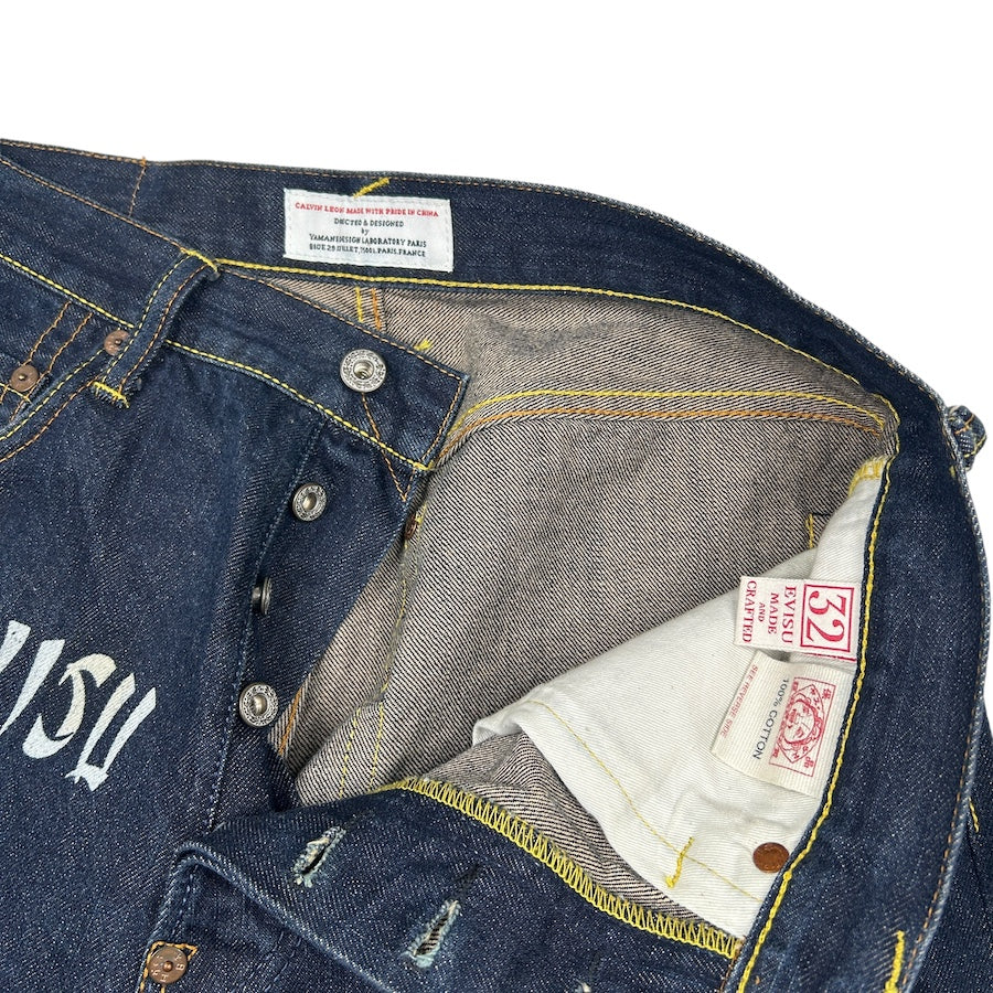 EVISU LOT 0080 DAICOCK JEANS H38Y