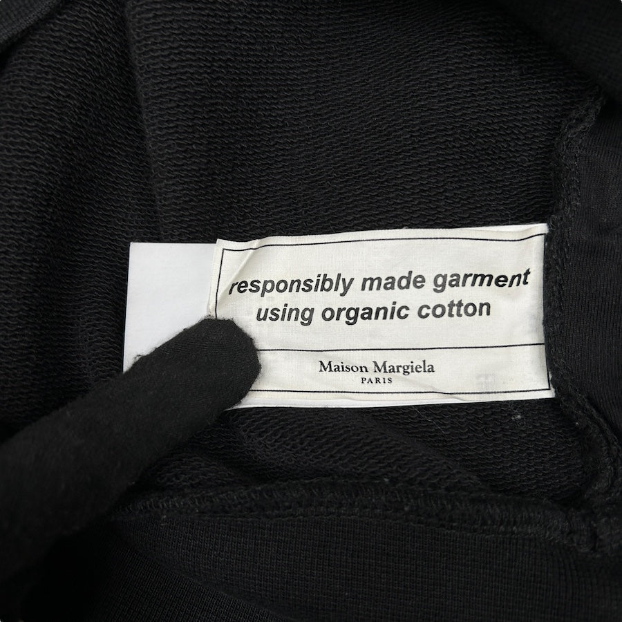 MAISON MARGIELA 14 ZIP HOODIE - BLACK