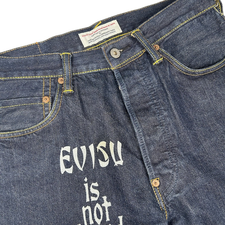 EVISU LOT 0080 DAICOCK JEANS H38Y