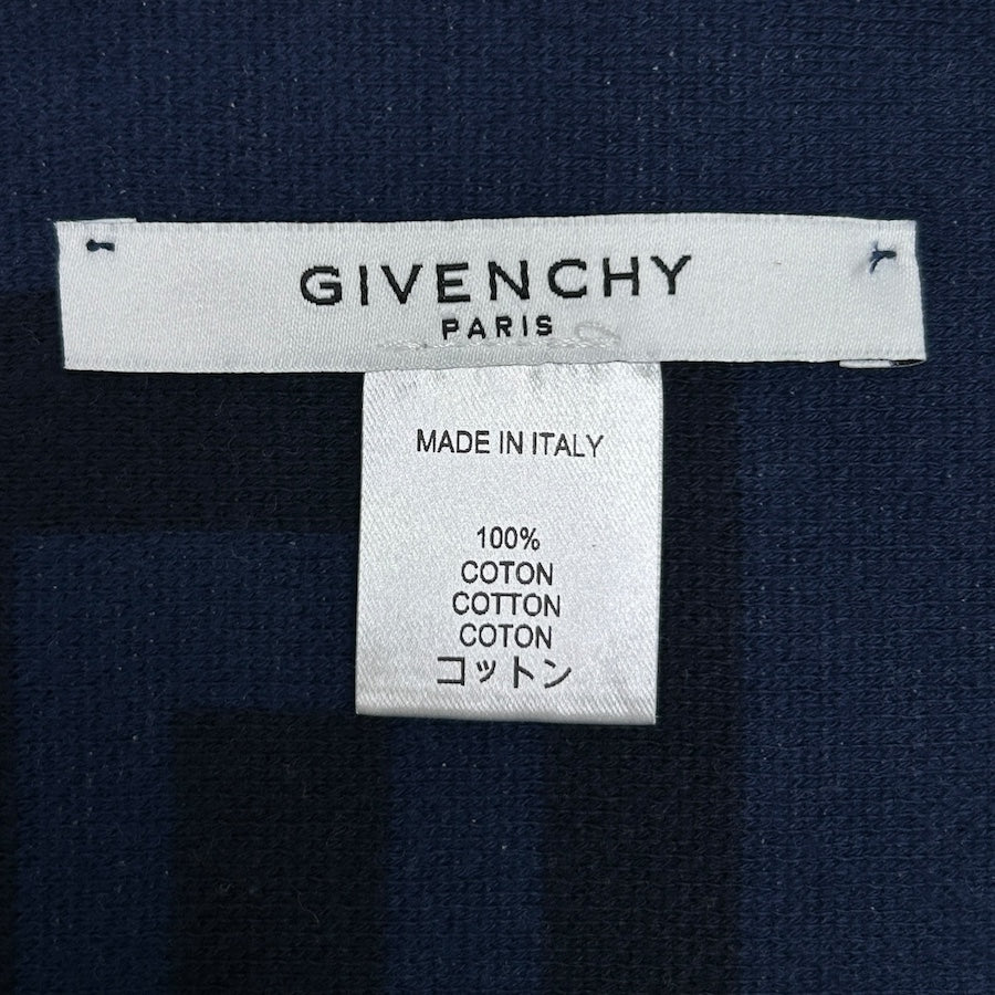 GIVENCHY SPELLOUT SCARF - BLUE