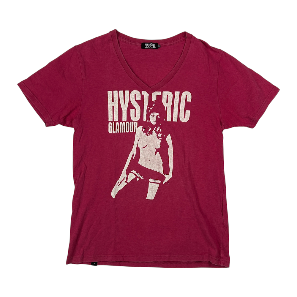 HYSTERIC GLAMOUR V NECK T-SHIRT