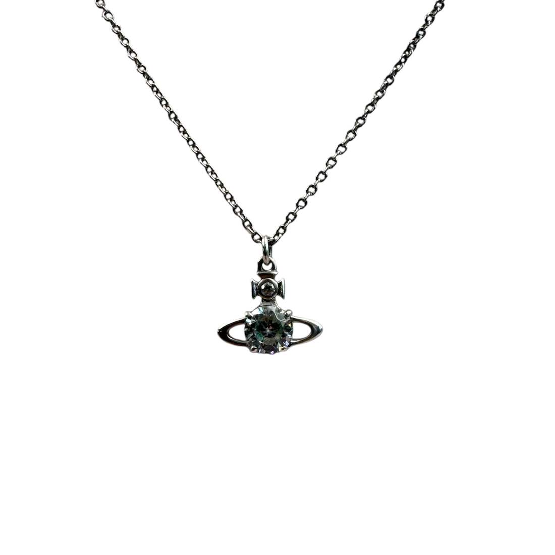 VIVIENNE WESTWOOD REINA NECKLACE - SILVER PLATED