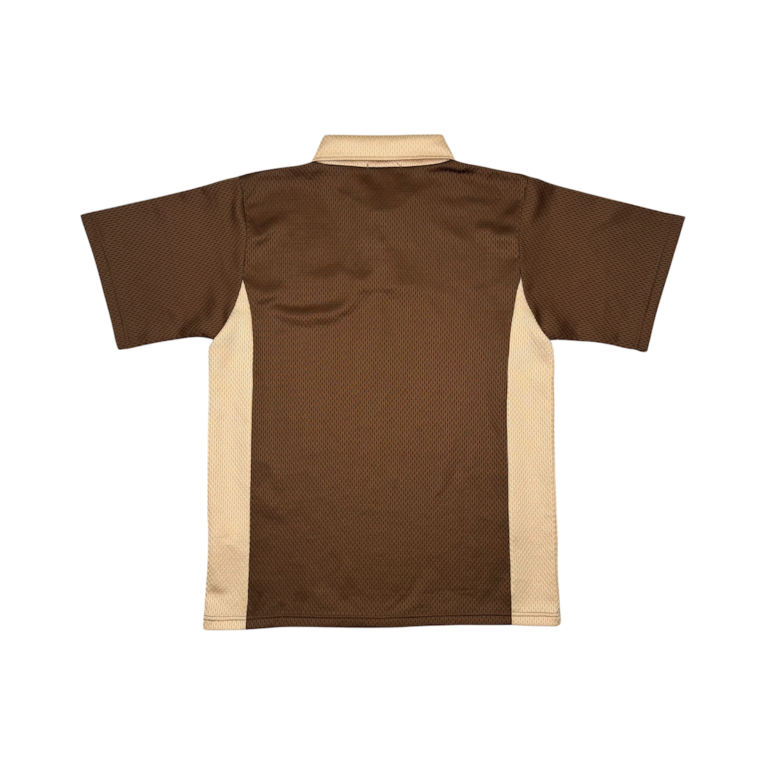 (M) BAPE LATE 90s JERSEY POLO - BROWN