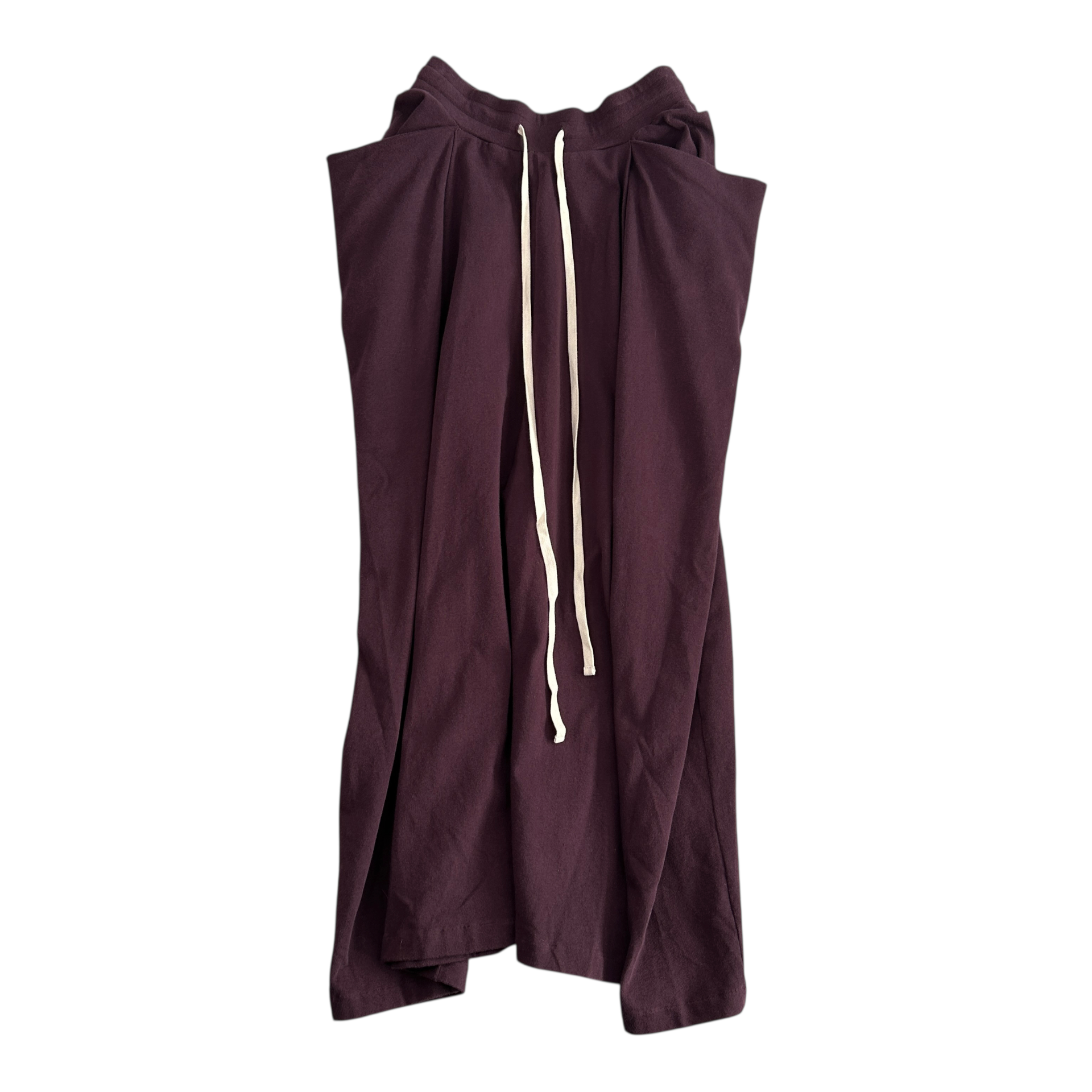 (0) BARJA SWEAT SKIRT - MAROON