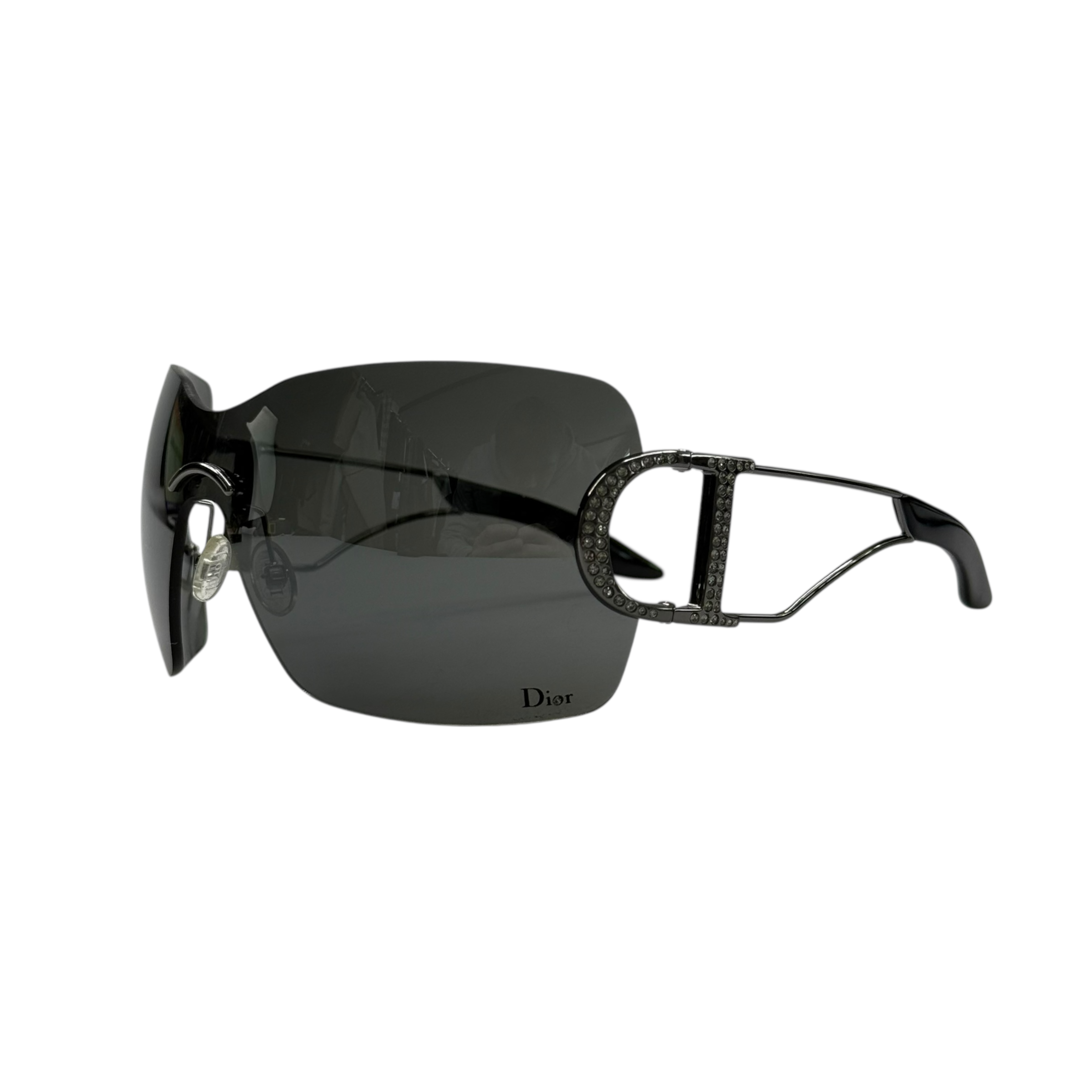 DIOR DIORLY 1 RHINESTONE SUNGLASSES