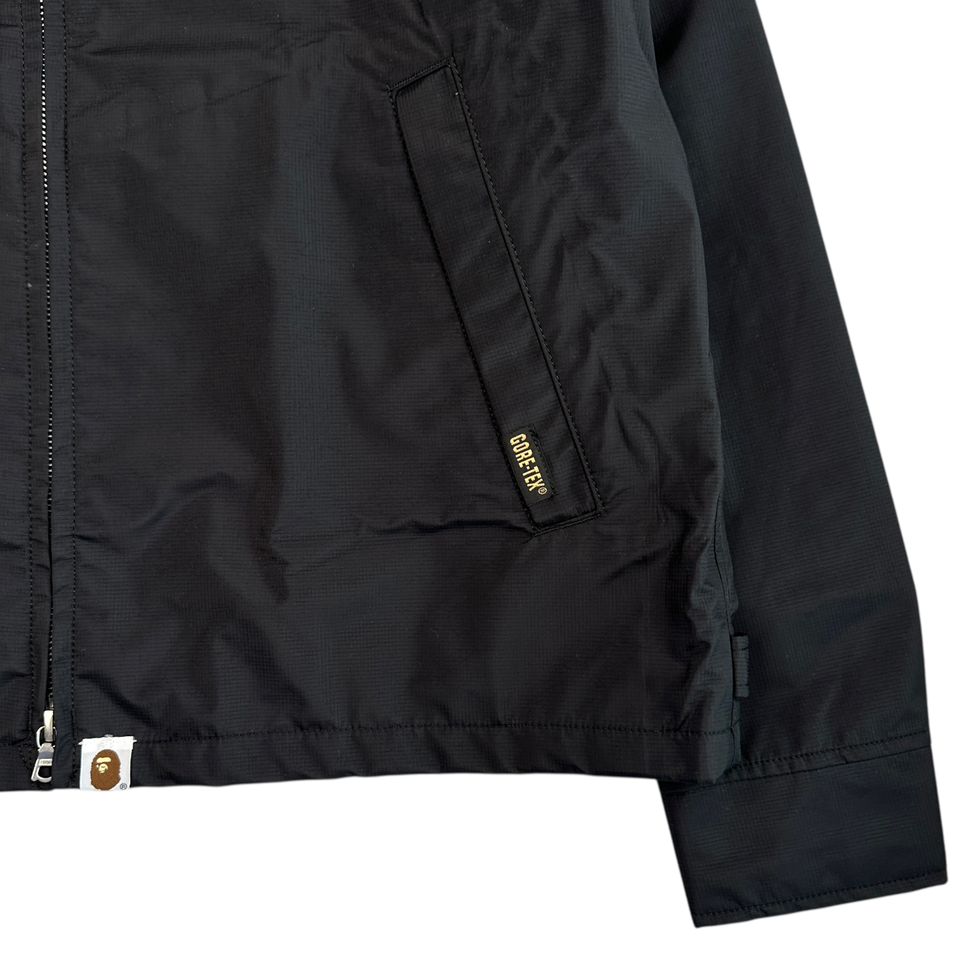 (NEW) (S) A BATHING APE GORE-TEX JACKET - BLACK