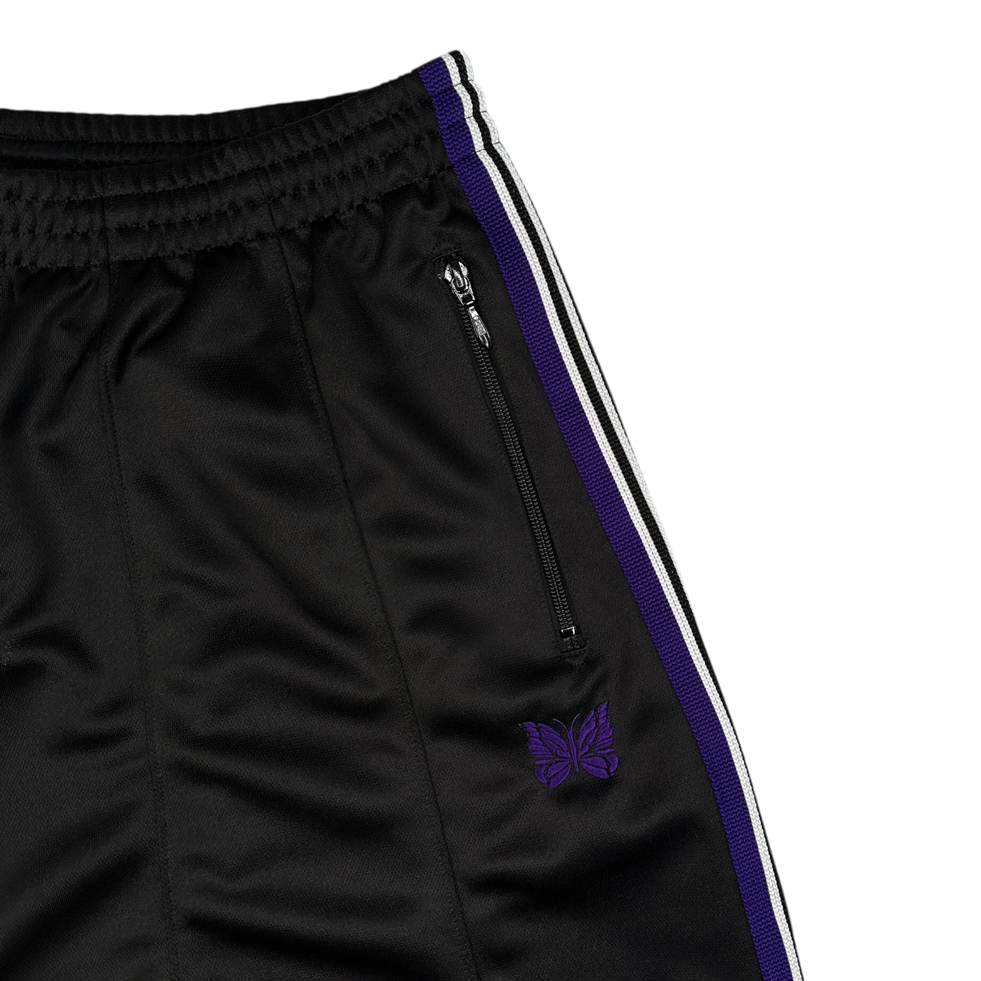 (NEW) NEEDLES H.D TRACK PANTS - BLACK / PURPLE / WHITE