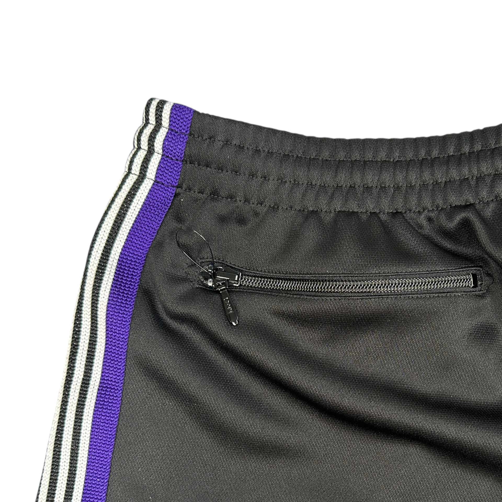 (NEW) NEEDLES H.D TRACK PANTS - BLACK / PURPLE / WHITE
