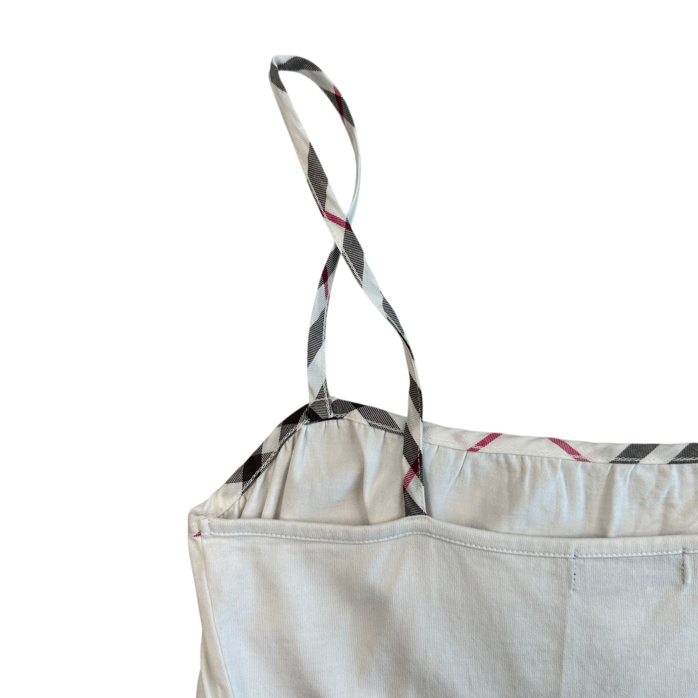 BUEBRRY BLUE LABEL CAMISOLE TOP - WHITE