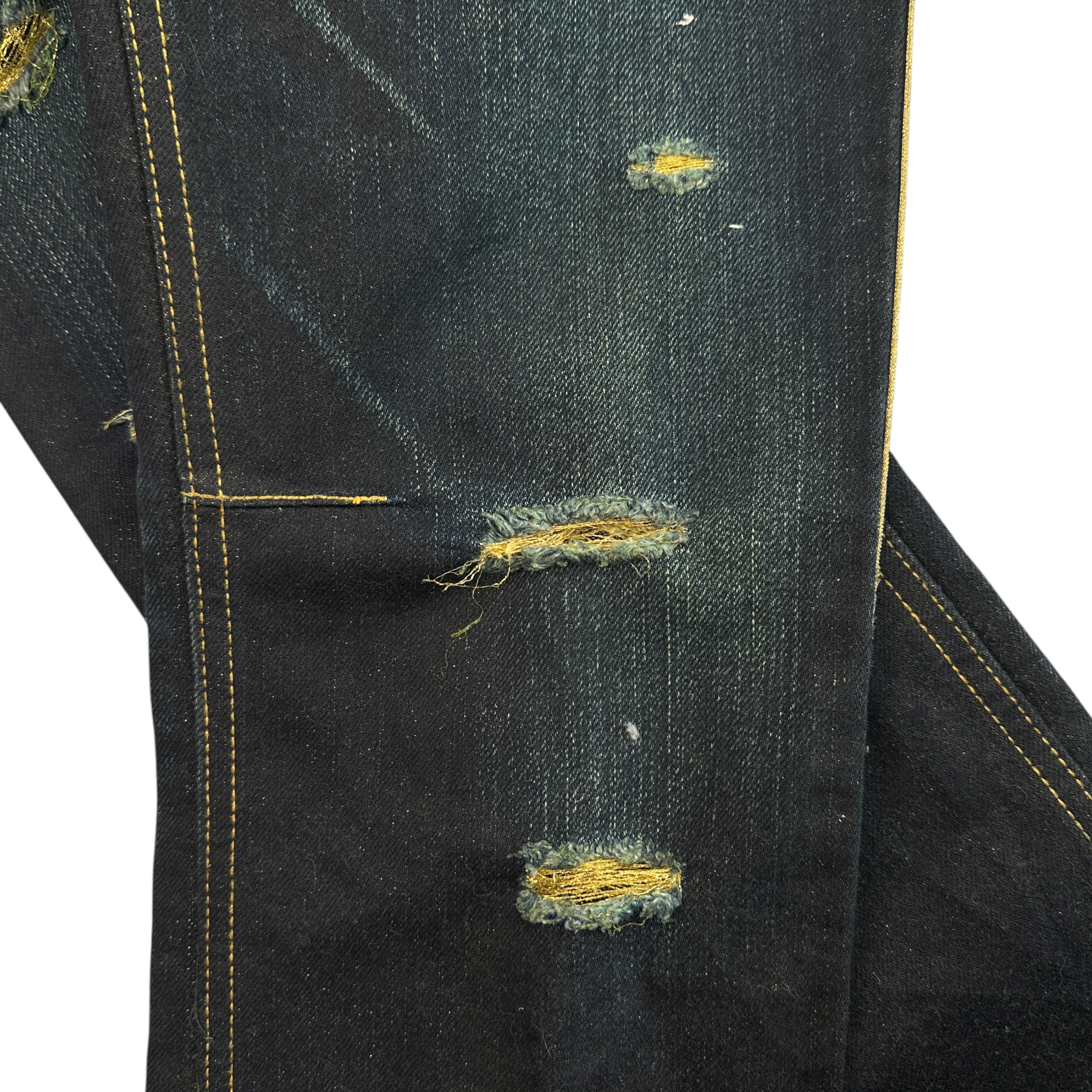 (30) ROEN WAXED DENIM - INDIGO