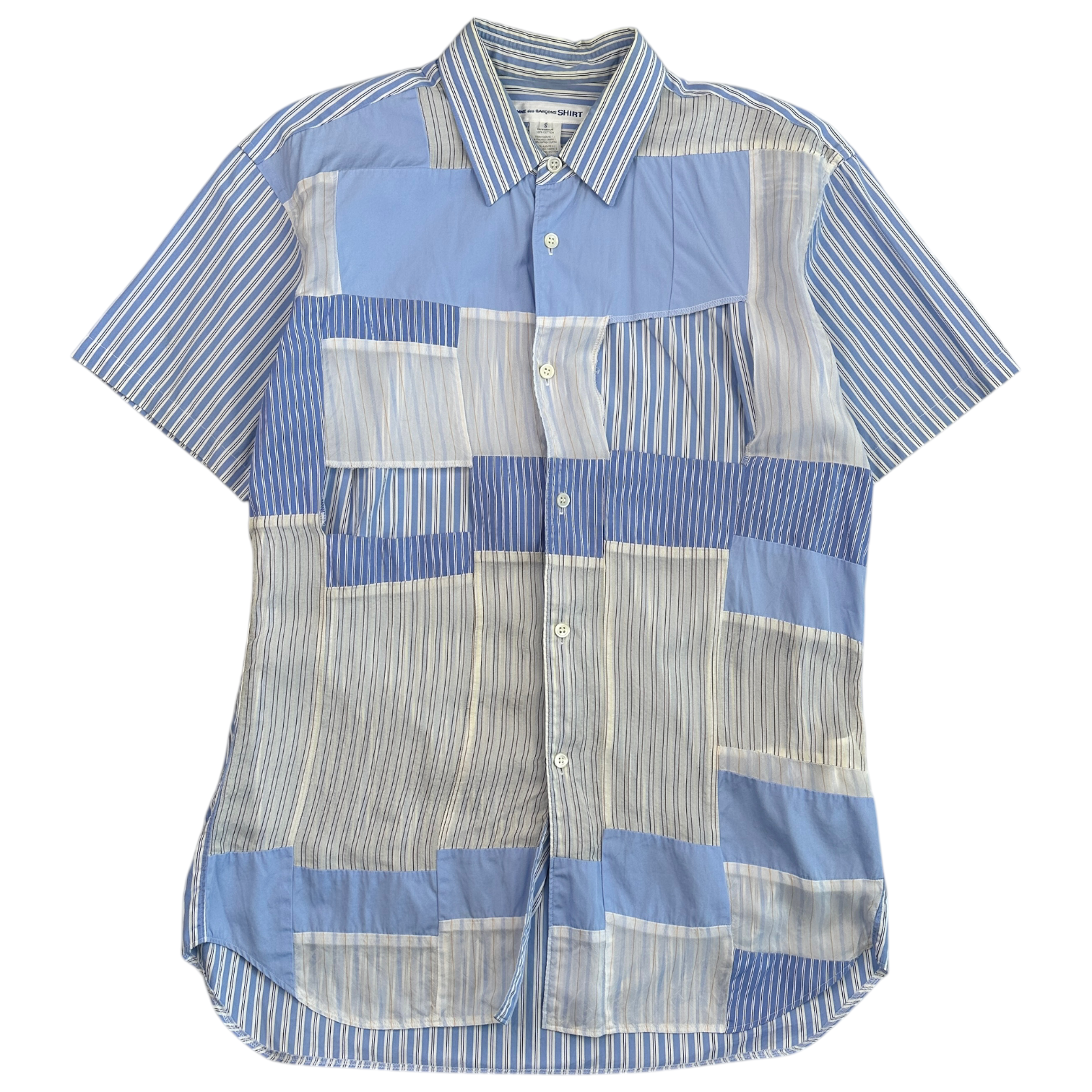 (S) COMME DES GARCONS SHIRT CUT-OUT SHORT SLEEVE (2019)