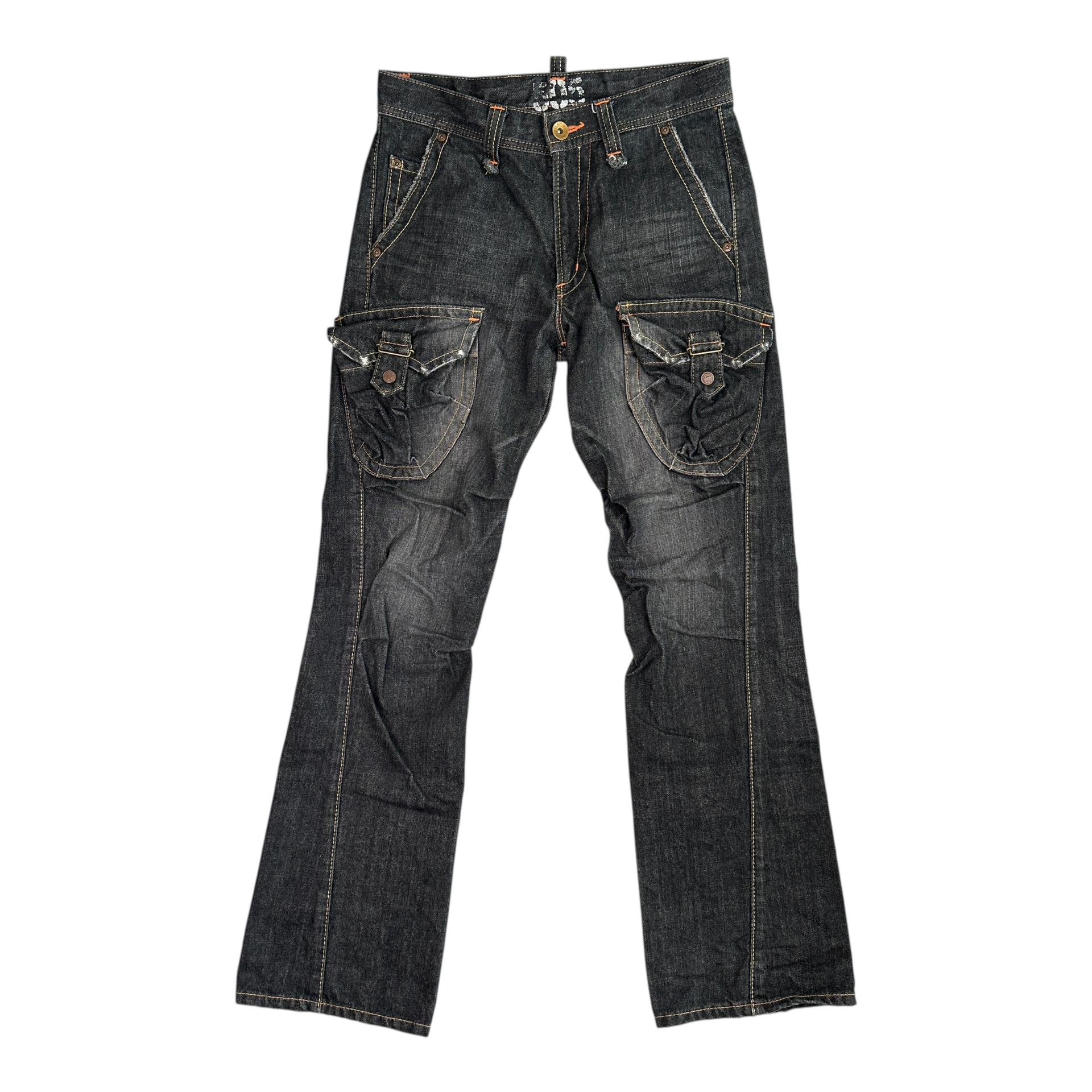 (30) EDWIN 505 CARGO BOOTCUT DENIM