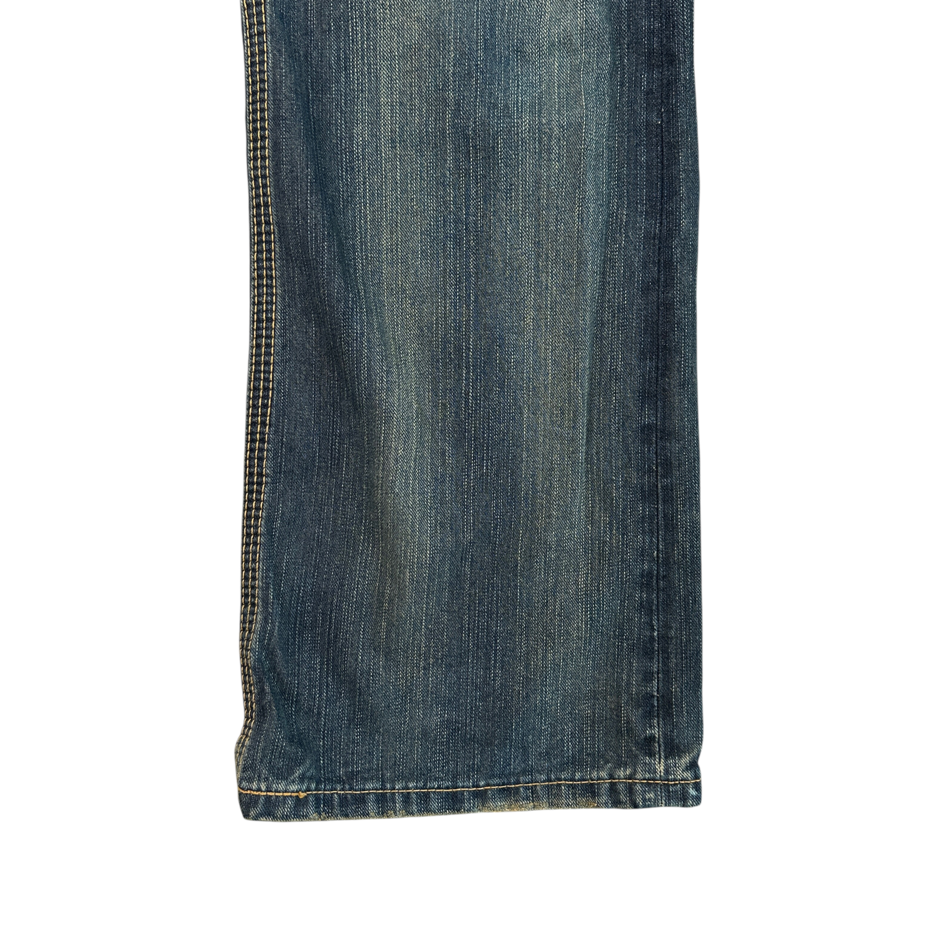 (30) EDWIN 401XVS CONTRAST STITCH BOOTCUT DENIM