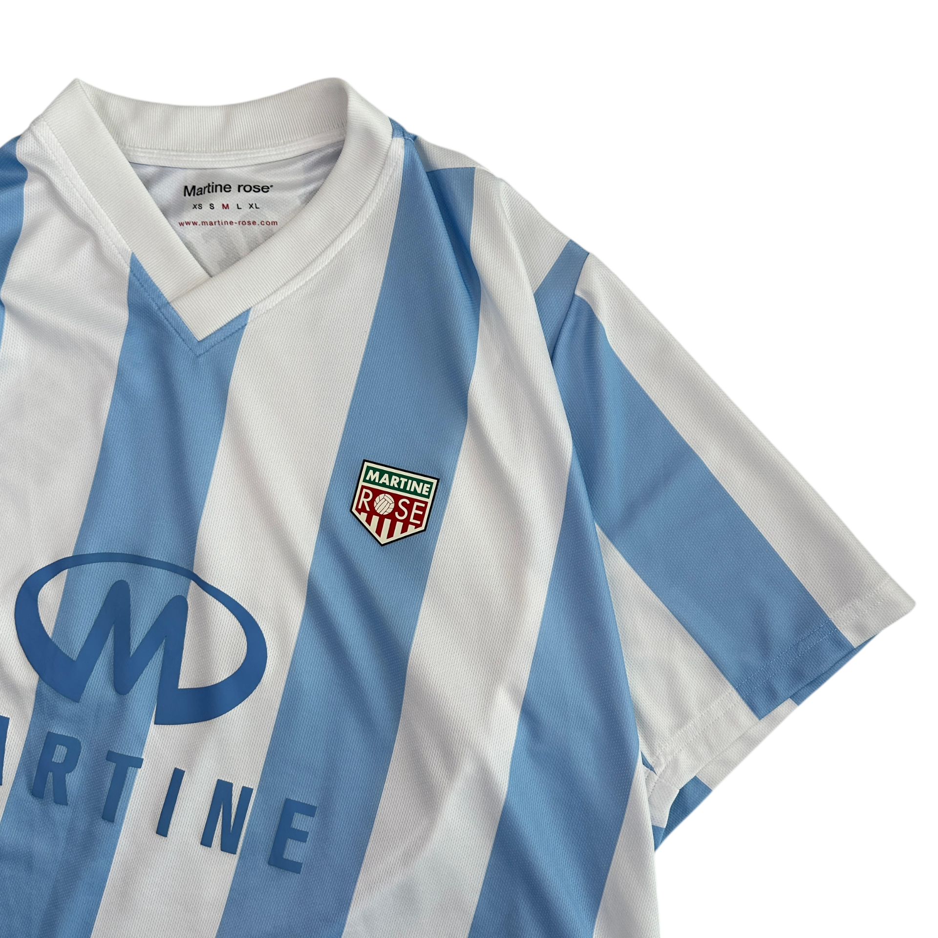 (M) MARTINE ROSE TWIST FOOTBALL JERSEY