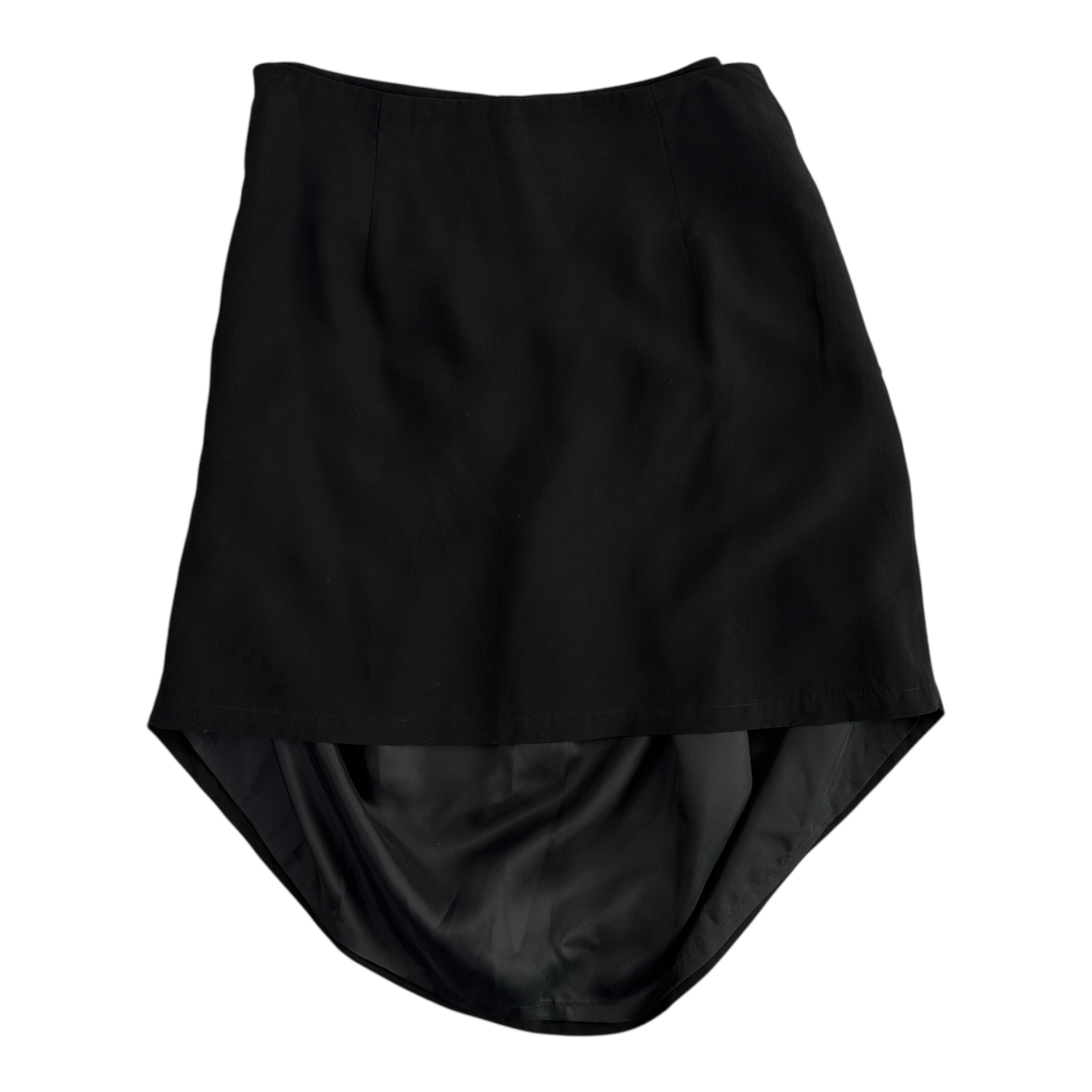 (S) LIMI FEU BUTTON DRESS SKIRT - BLACK