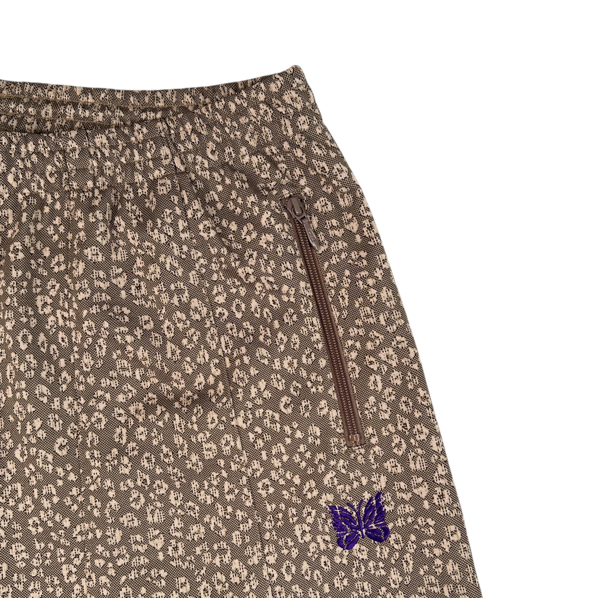 (NEW) NEEDLES H.D TRACK PANTS - LEOPARD PRINT