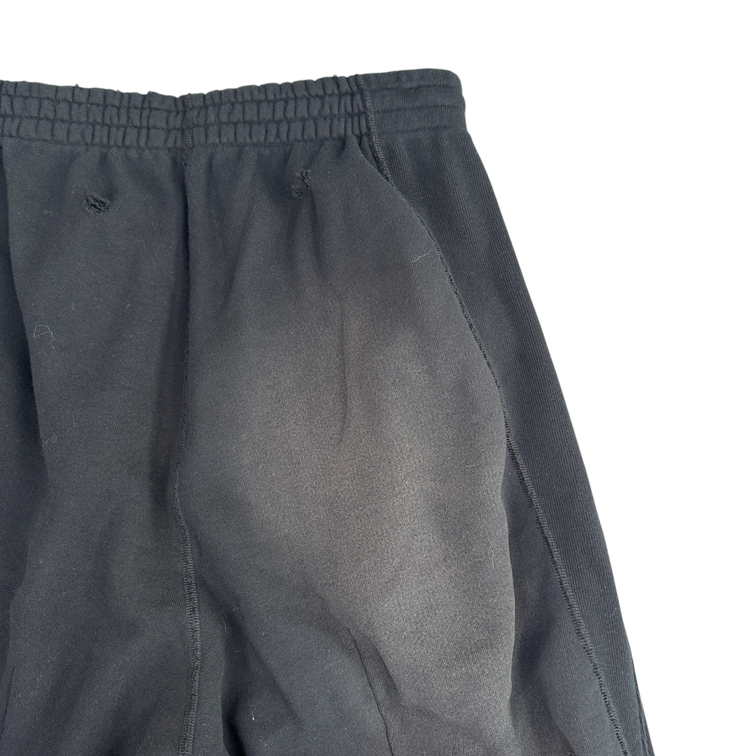 (NEW) NEEDLES DECONSTRUCTED H.D PANTS - BLACK