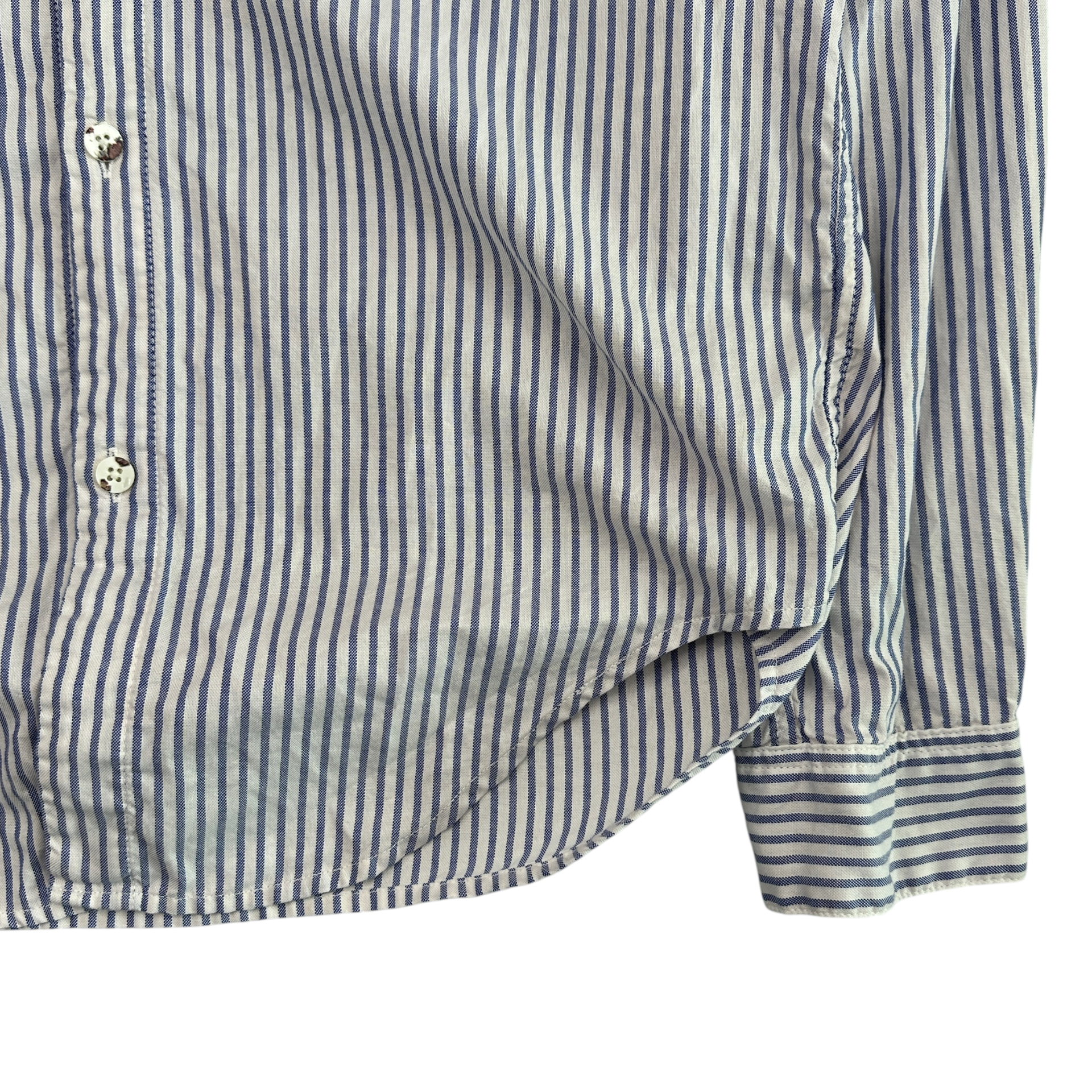 (3) KAPITAL PINSTRIPE LONG SLEEVE SHIRT