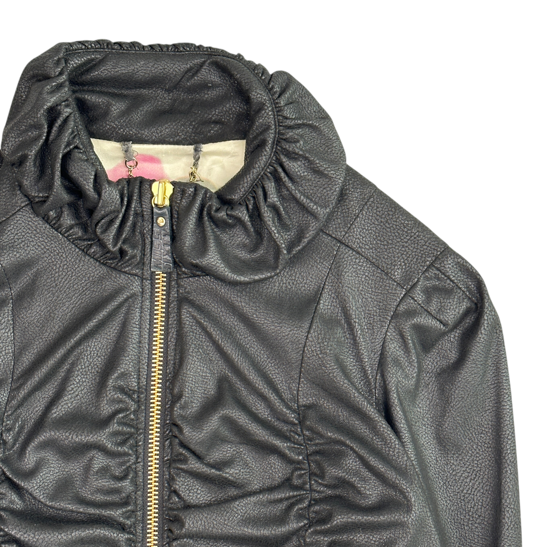(M) MISS SIXTY FAUX LEATHER JACKET