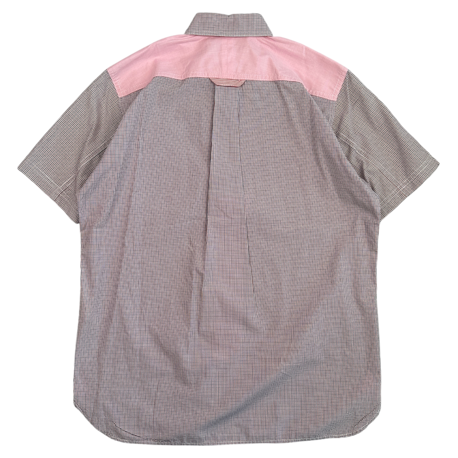 (M) JUNYA WATANABE COMME DES GARCONS HOMME MAN SHORT SLEEVE BUTTON UP SHIRT