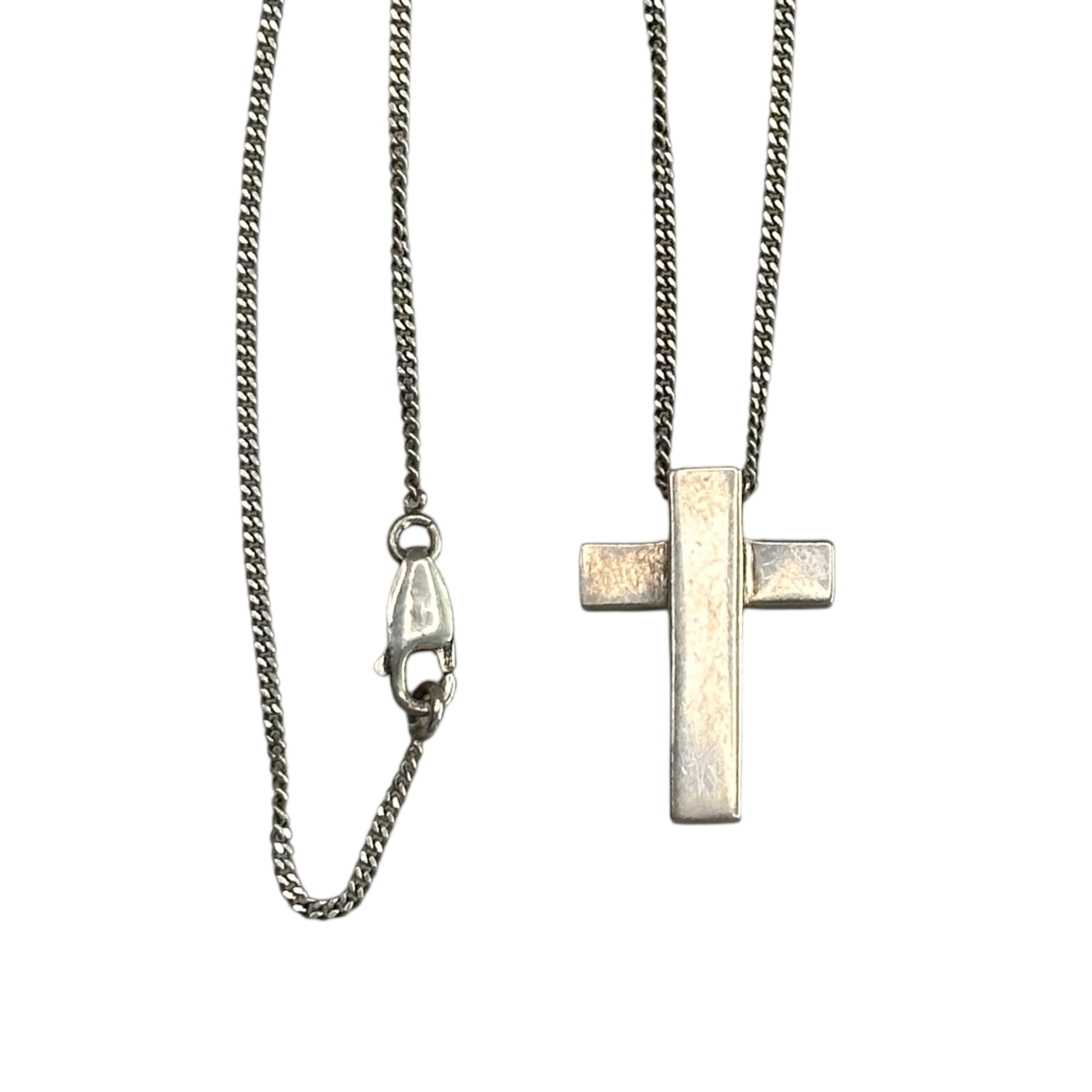 GUCCI CRUCIFIX NECKLACE - 925 SILVER