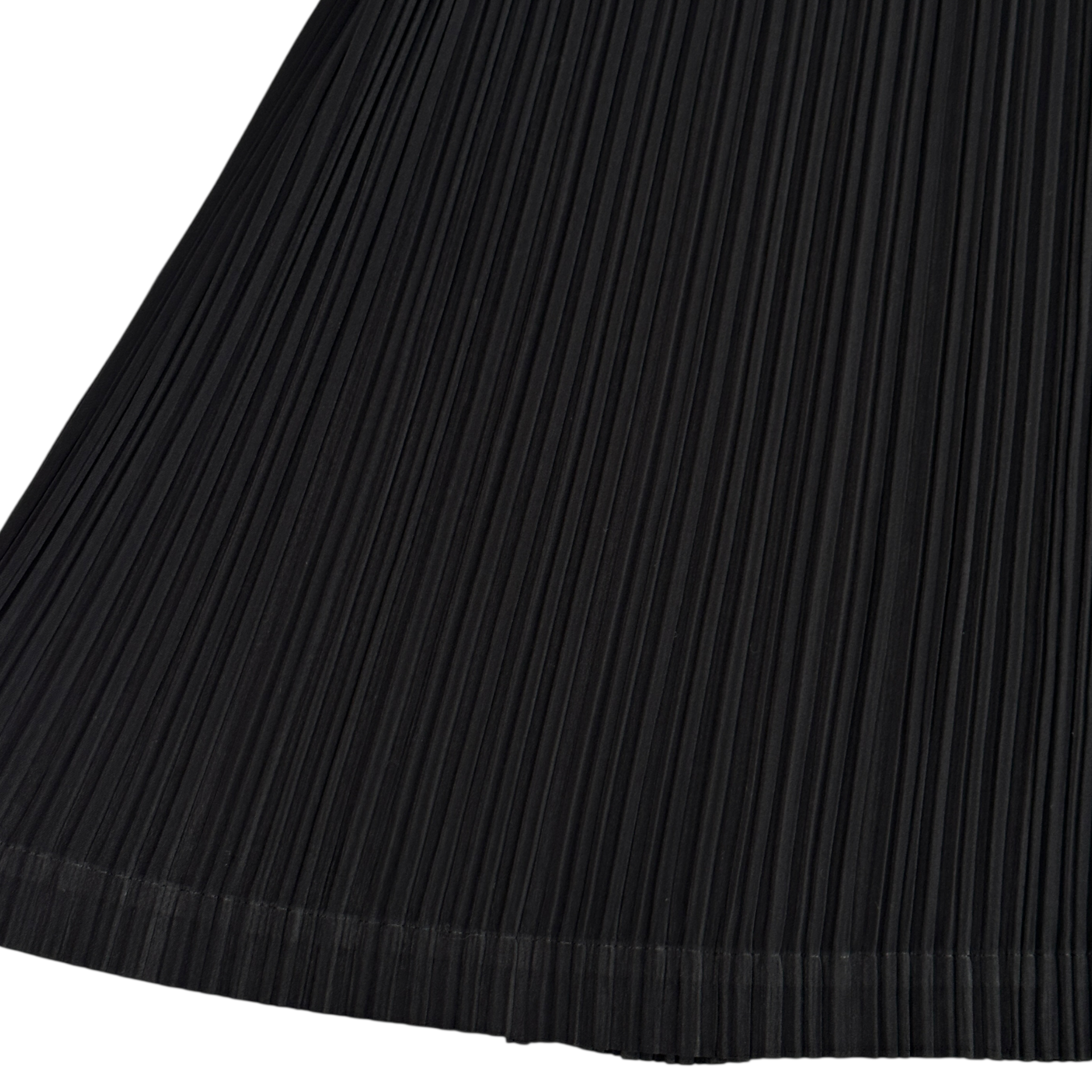 (2) ISSEY MIYAKE FETE PLEATED SKIRT - BLACK