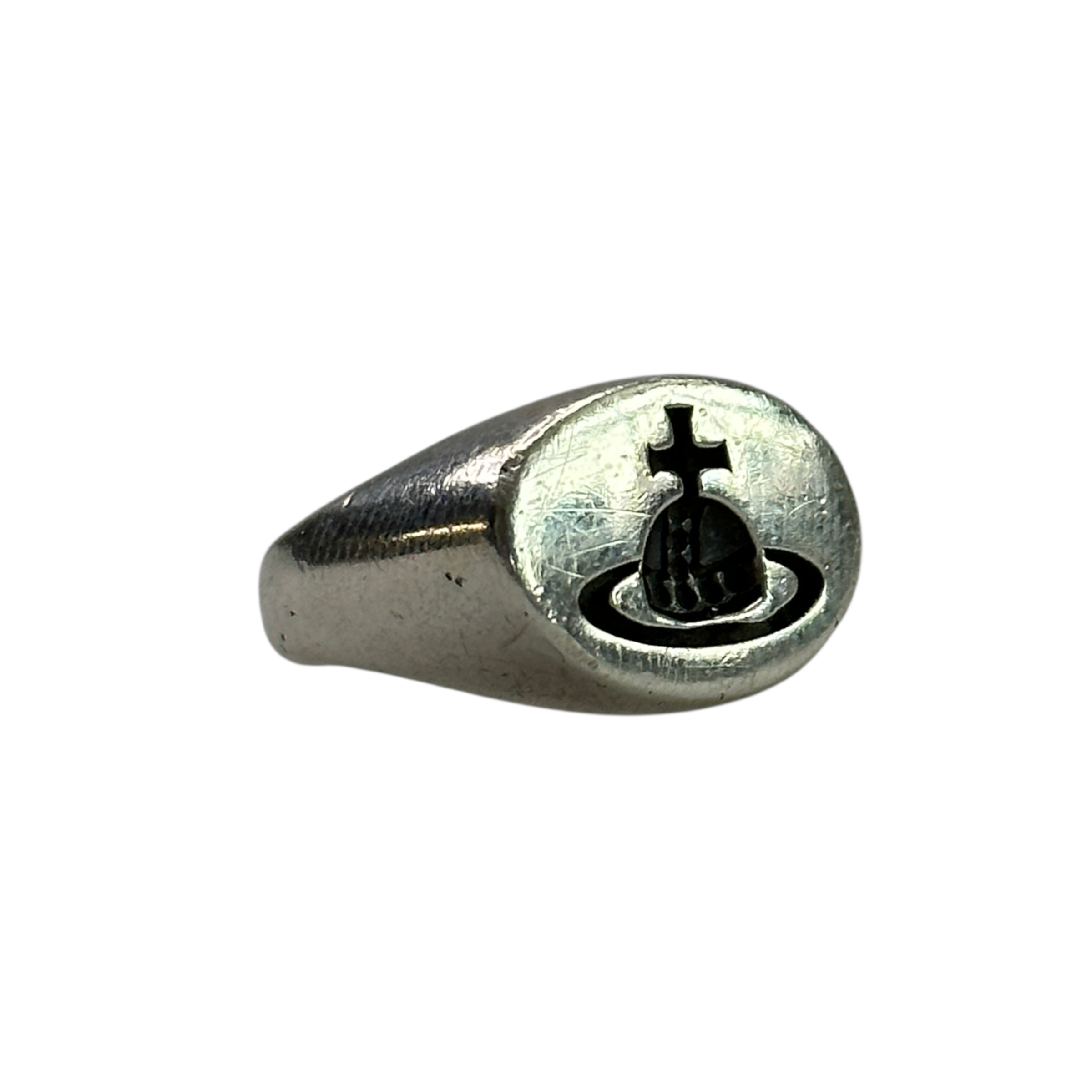 (XS) VIVIENNE WESTWOOD SIGNET RING - 925 SILVER