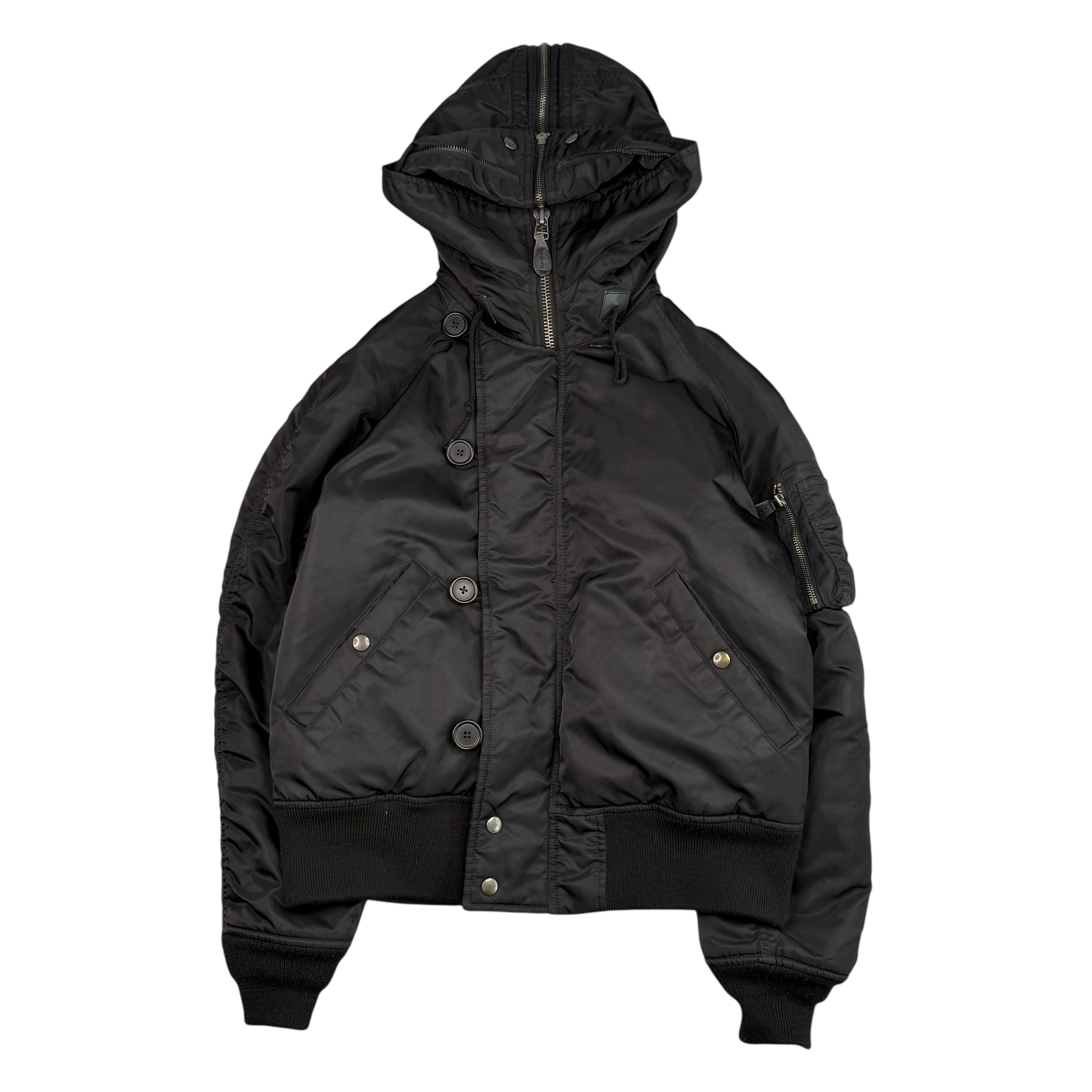(L) AVIREX BOMBER DOWN JACKET