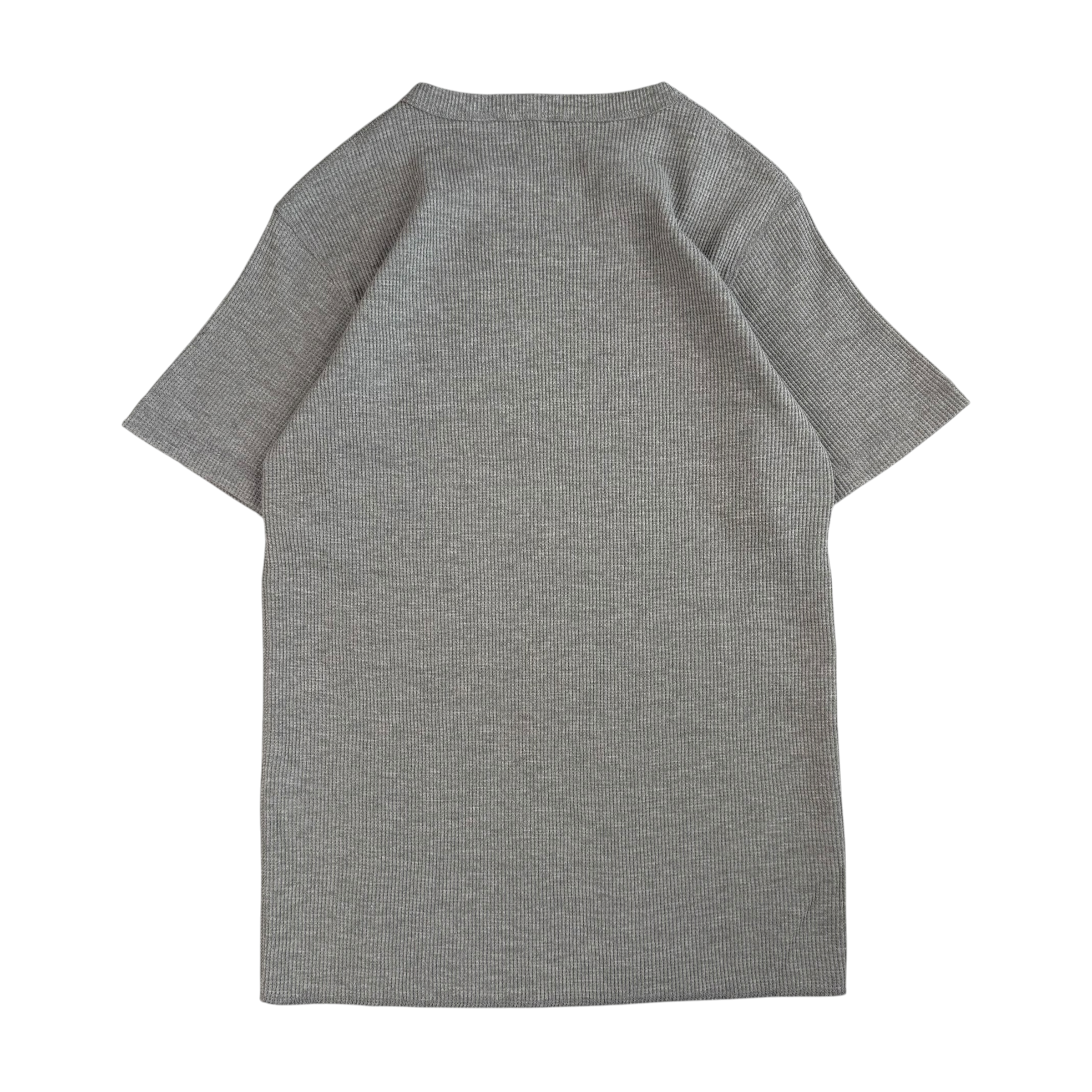(NEW) AVIREX EVERYDAY WAFFLE SHORT SLEEVE T-SHIRT - GREY
