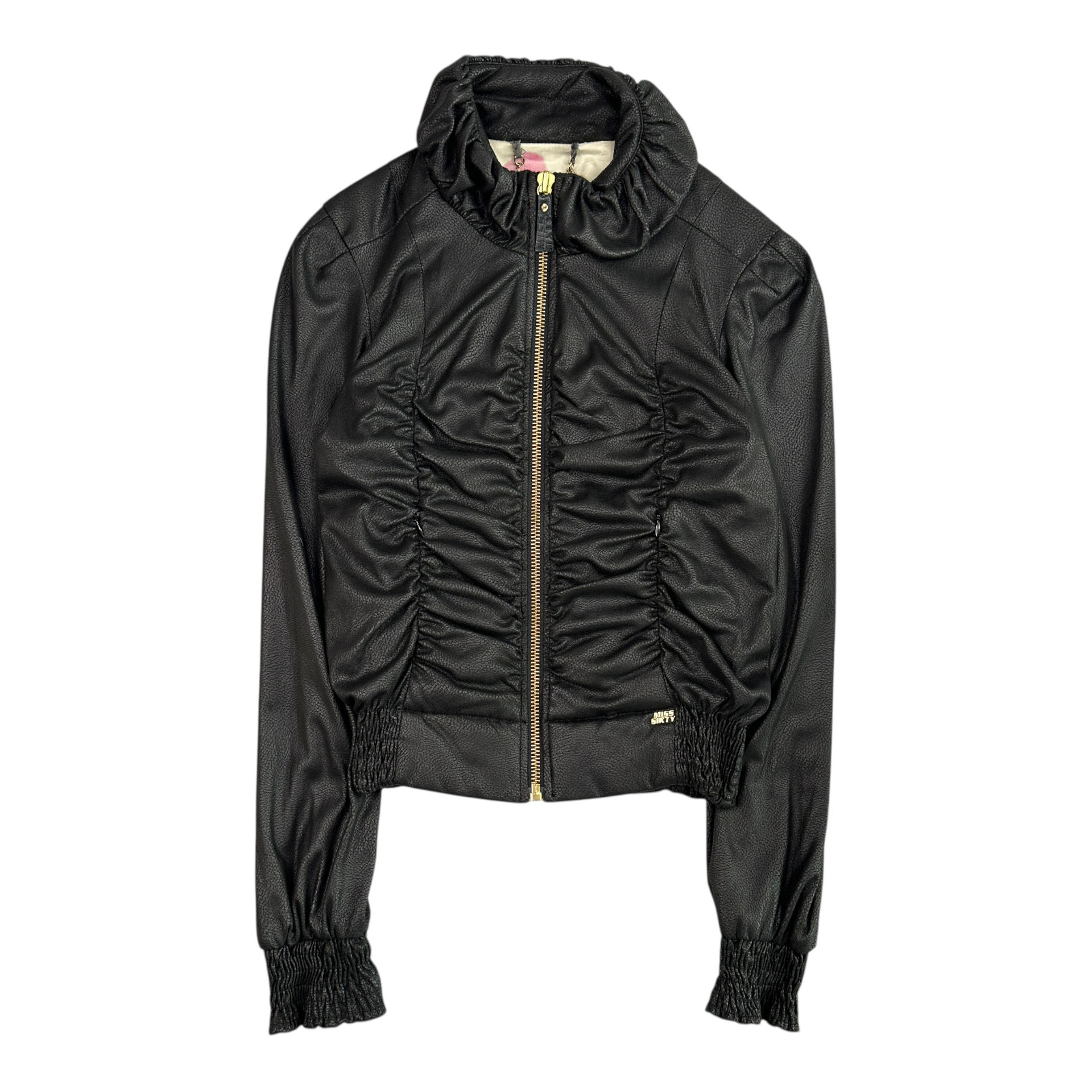 (M) MISS SIXTY FAUX LEATHER JACKET
