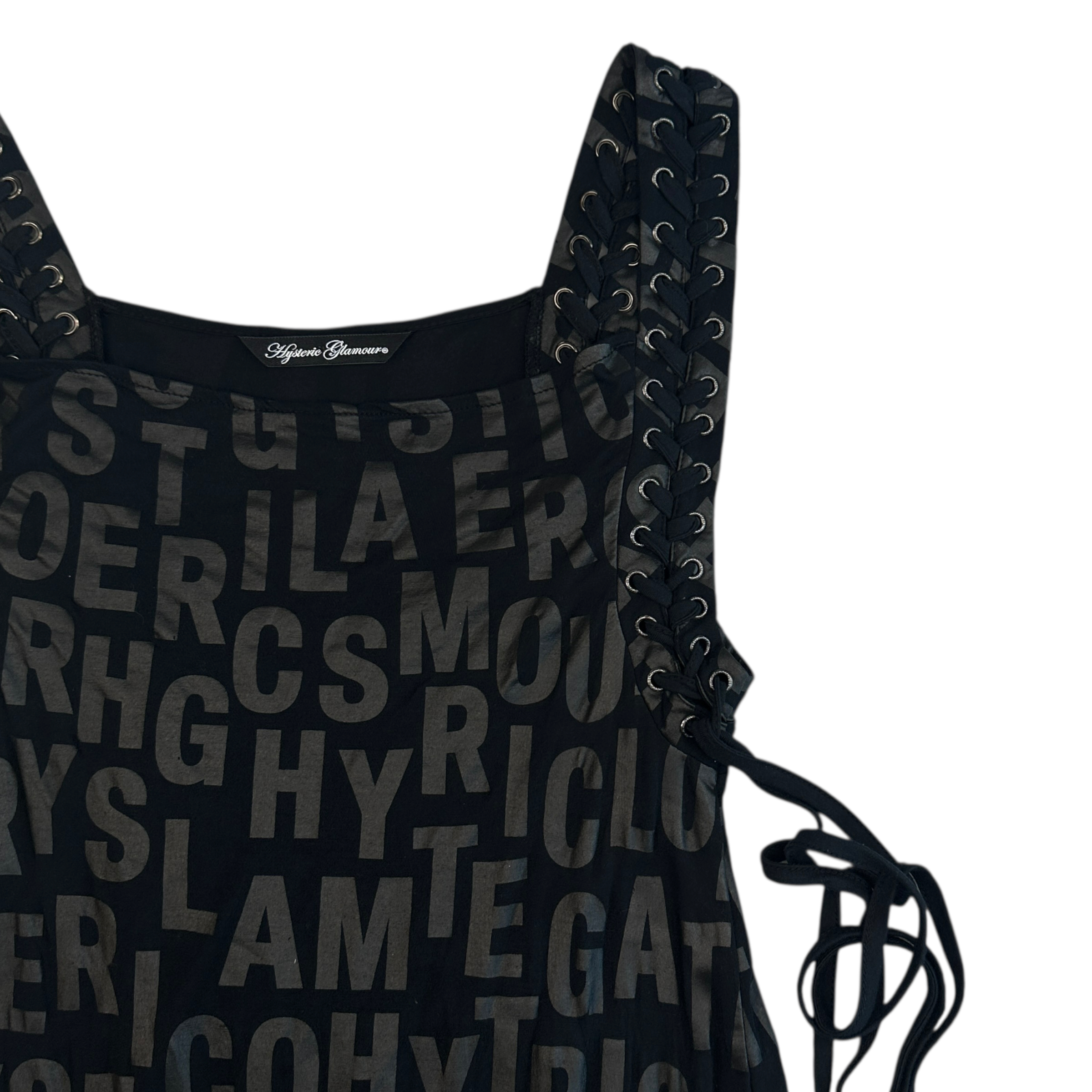 HYSTERIC GLAMOUR DRESS - BLACK