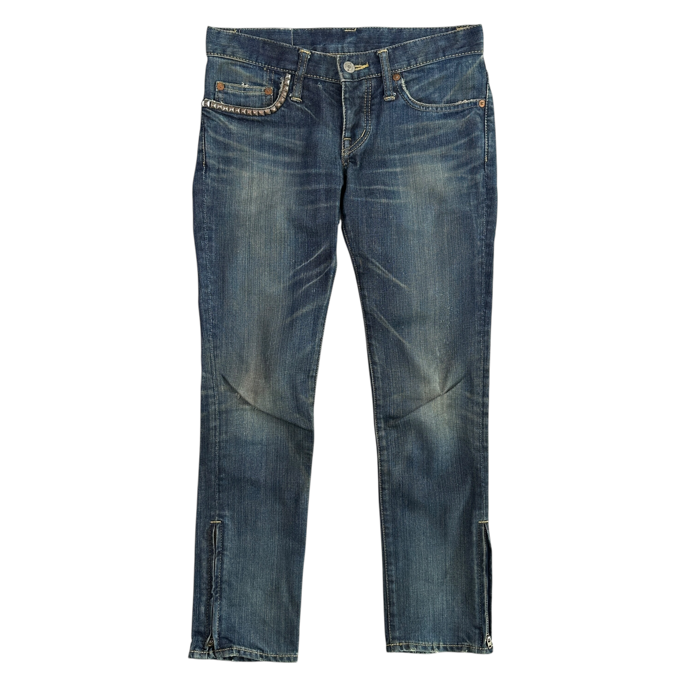 HYSTERIC GLAMOUR LIGHT-WASH DENIM