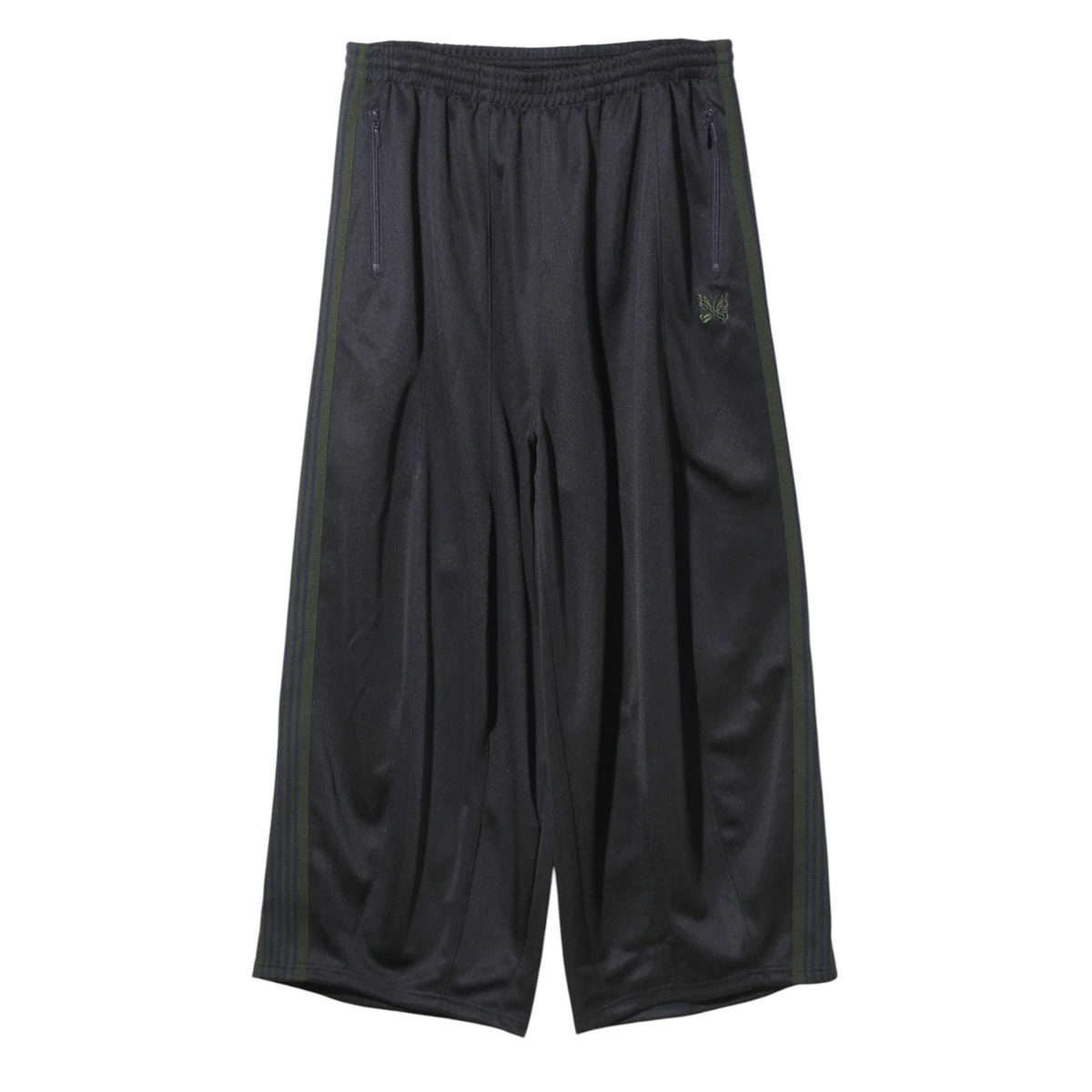 (PRE-ORDER) (NEW) NEEDLES H.D TRACK PANTS - DARK NAVY