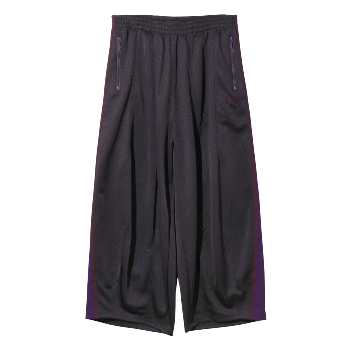 (PRE-ORDER) (NEW) NEEDLES H.D TRACK PANTS - DARK PURPLE