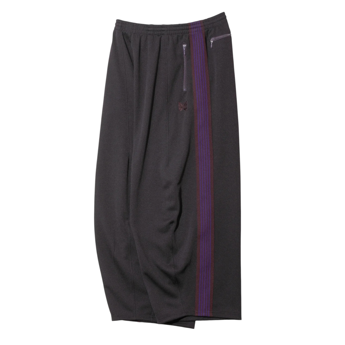 (PRE-ORDER) (NEW) NEEDLES H.D TRACK PANTS - DARK PURPLE