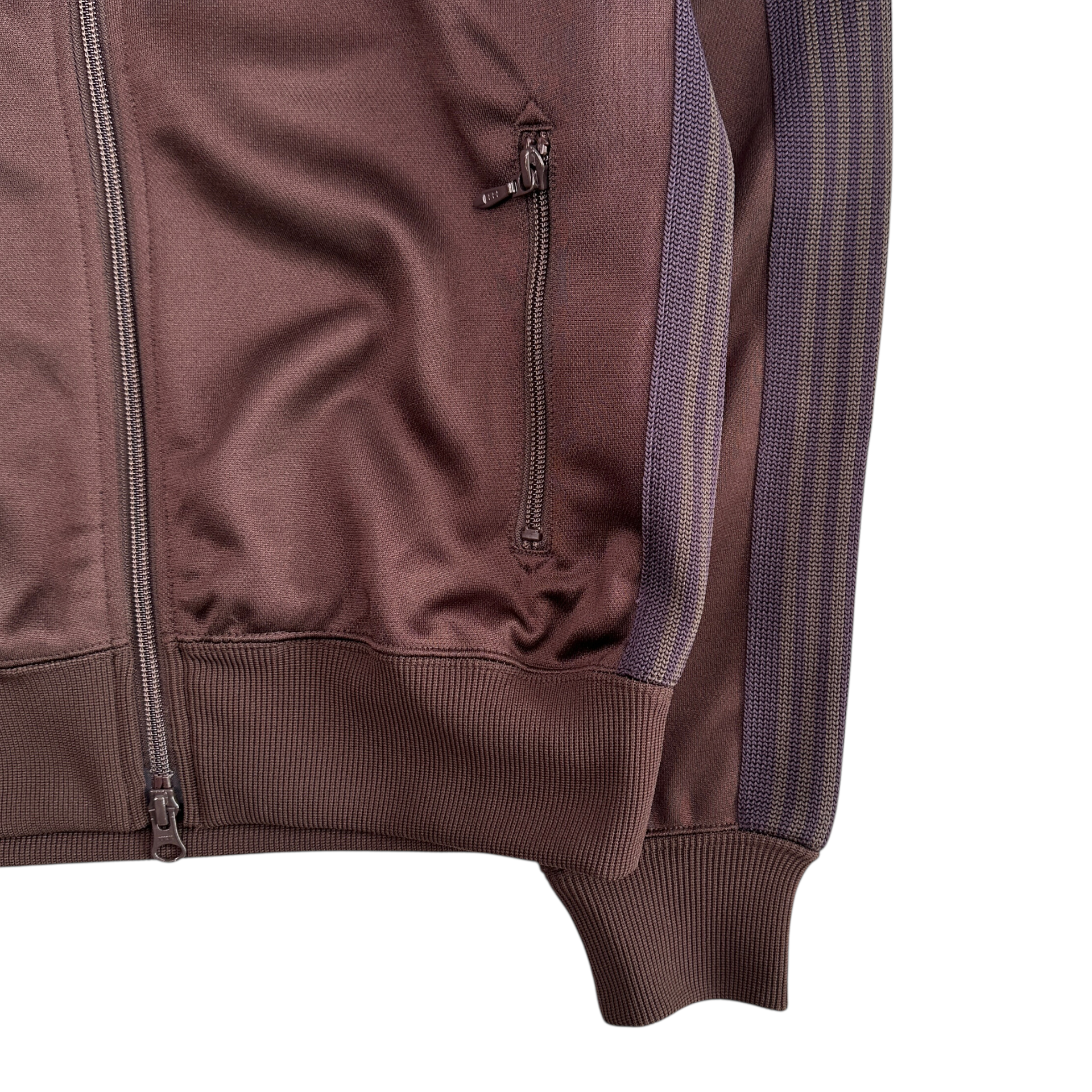 (XS) NEEDLES POLY SMOOTH TRACK JACKET - PURPLE
