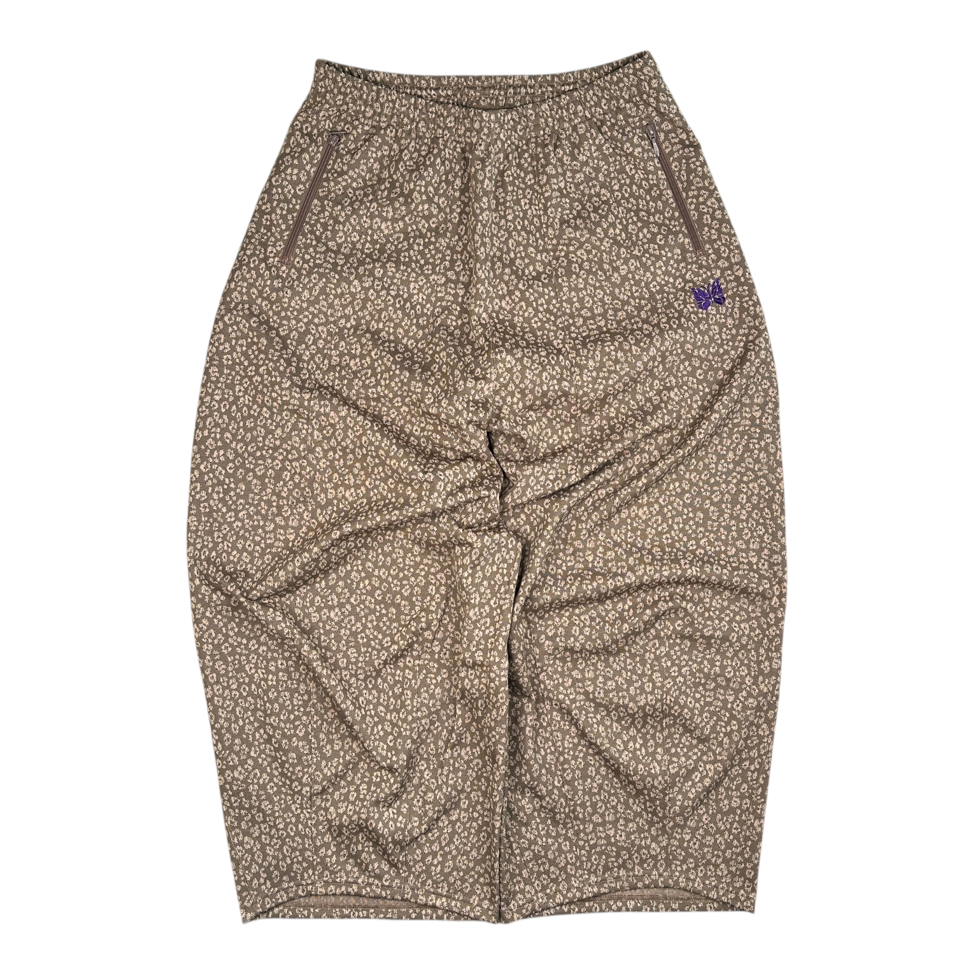 (NEW) NEEDLES H.D TRACK PANTS - LEOPARD PRINT