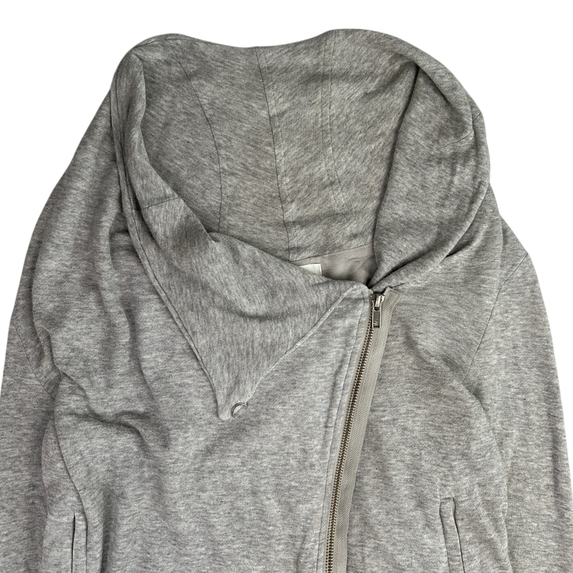 (S) HELMUT LANG ASYMMETRICAL ZIP JACKET - GREY