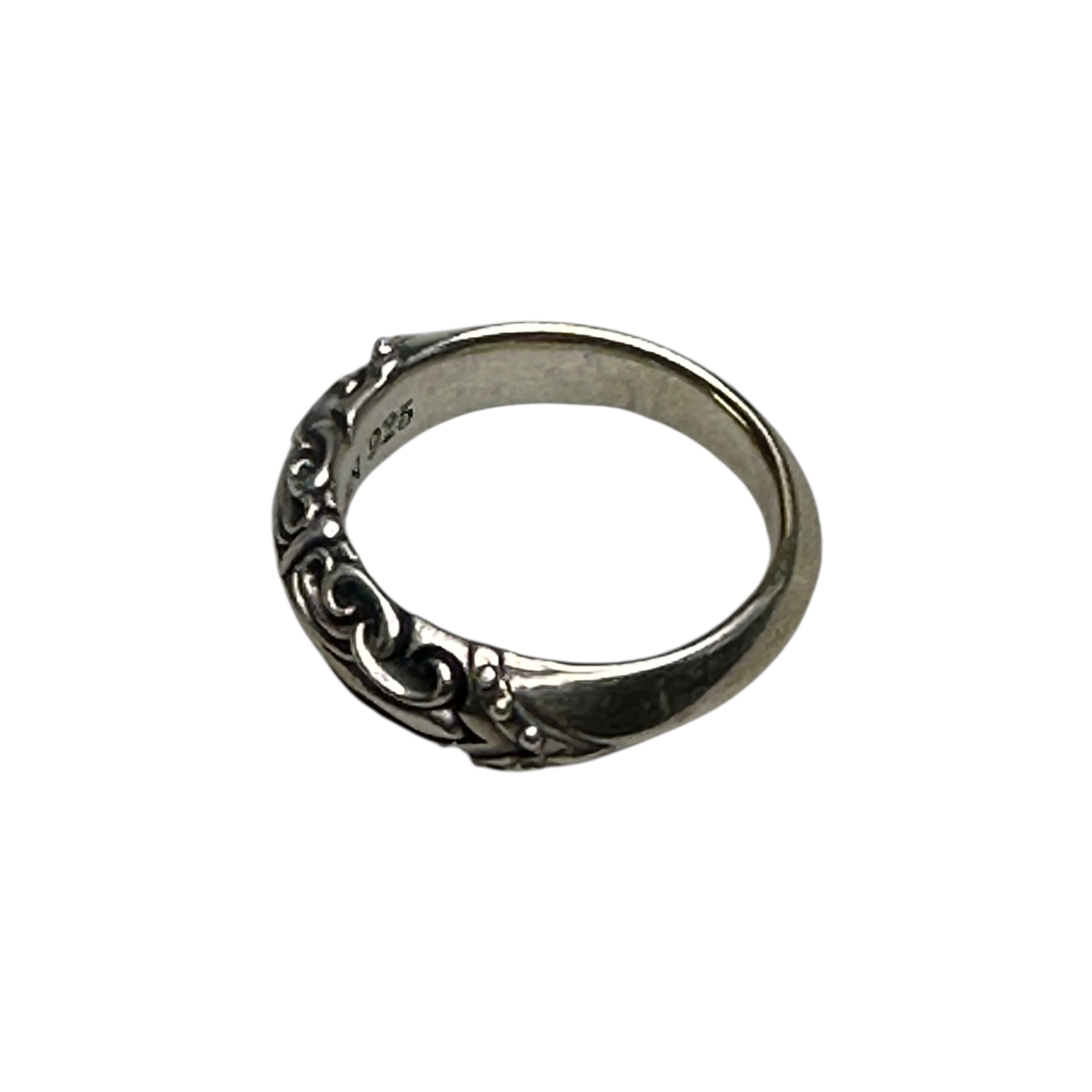 (16) DEAL DESIGN MASQUERADE LINE RING - 925 SILVER