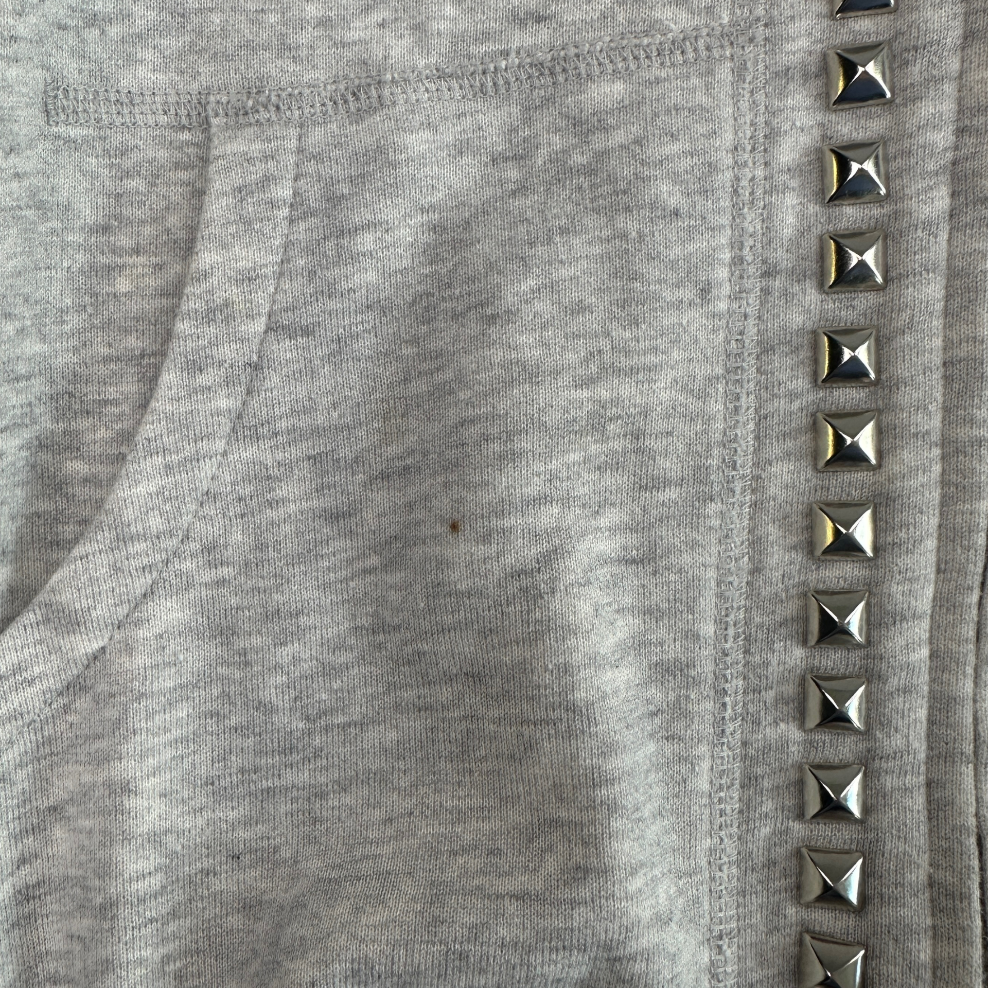 HYSTERIC GLAMOUR STUDDED HOODIE