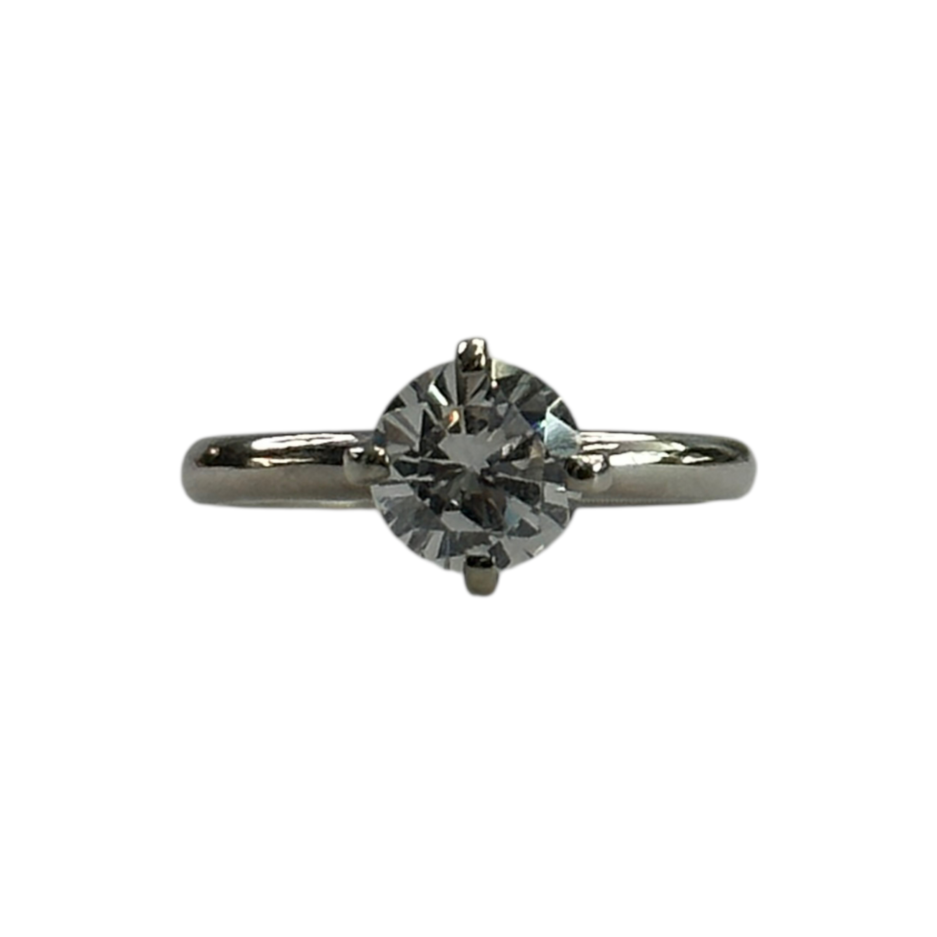 (11) HYSTERIC GLAMOUR CUBIC ZIRCONIA RING - 925 SILVER