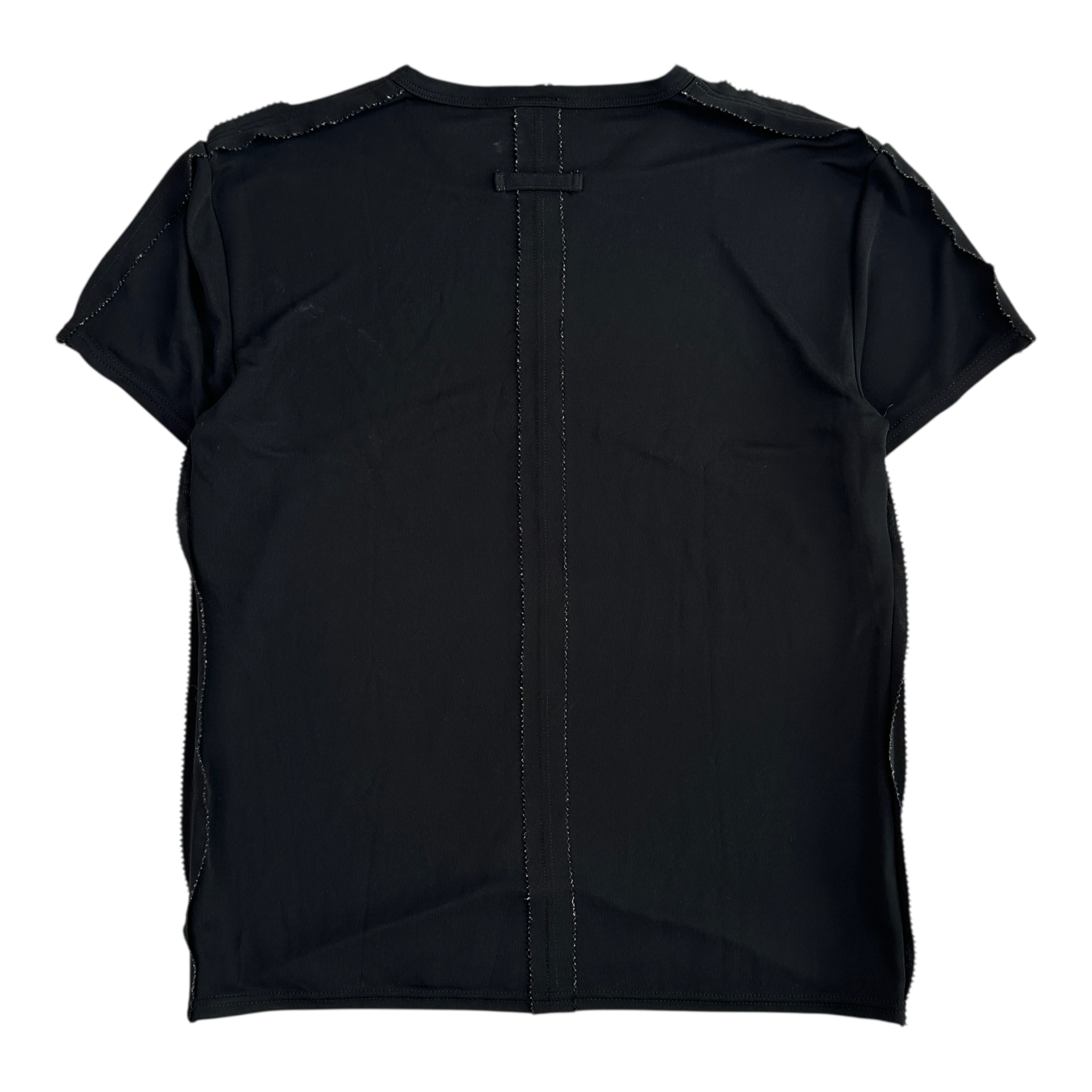 JEAN PAUL GAULTIER HOMME CROSS T-SHIRT - BLACK