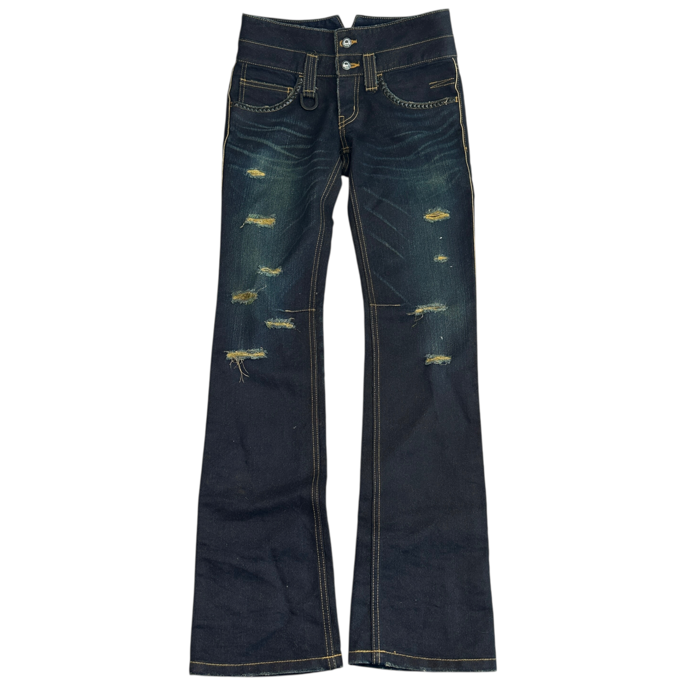 (30) ROEN WAXED DENIM - INDIGO