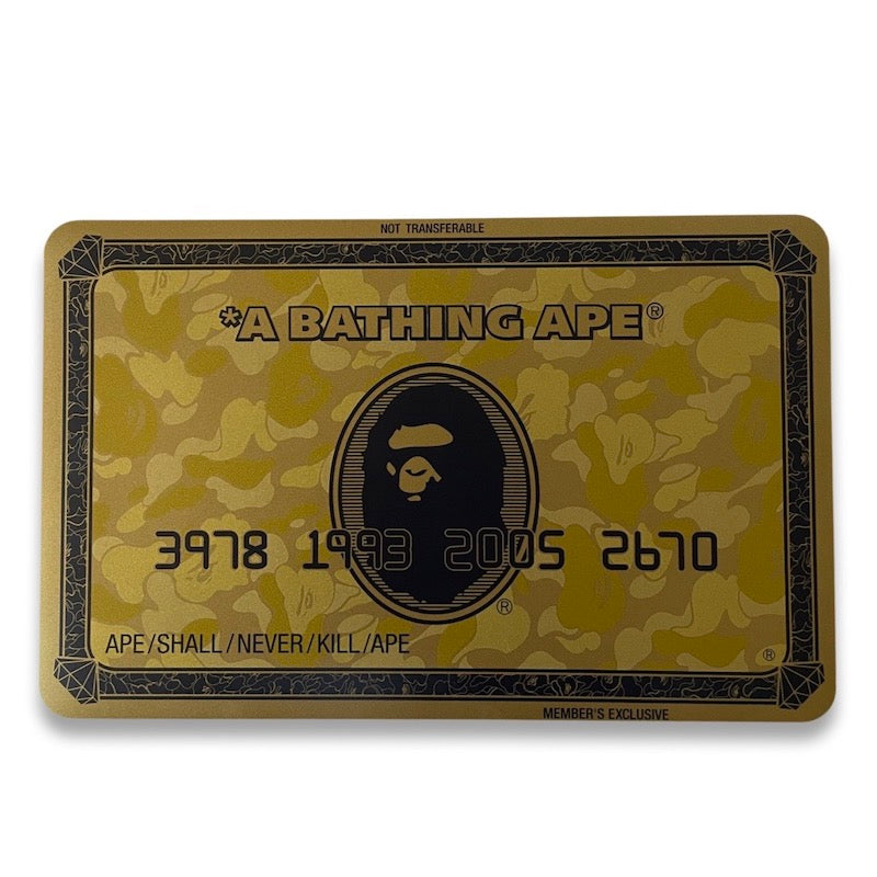 (New) Bape Member's Exclusive Mouse Pad (AW2007)