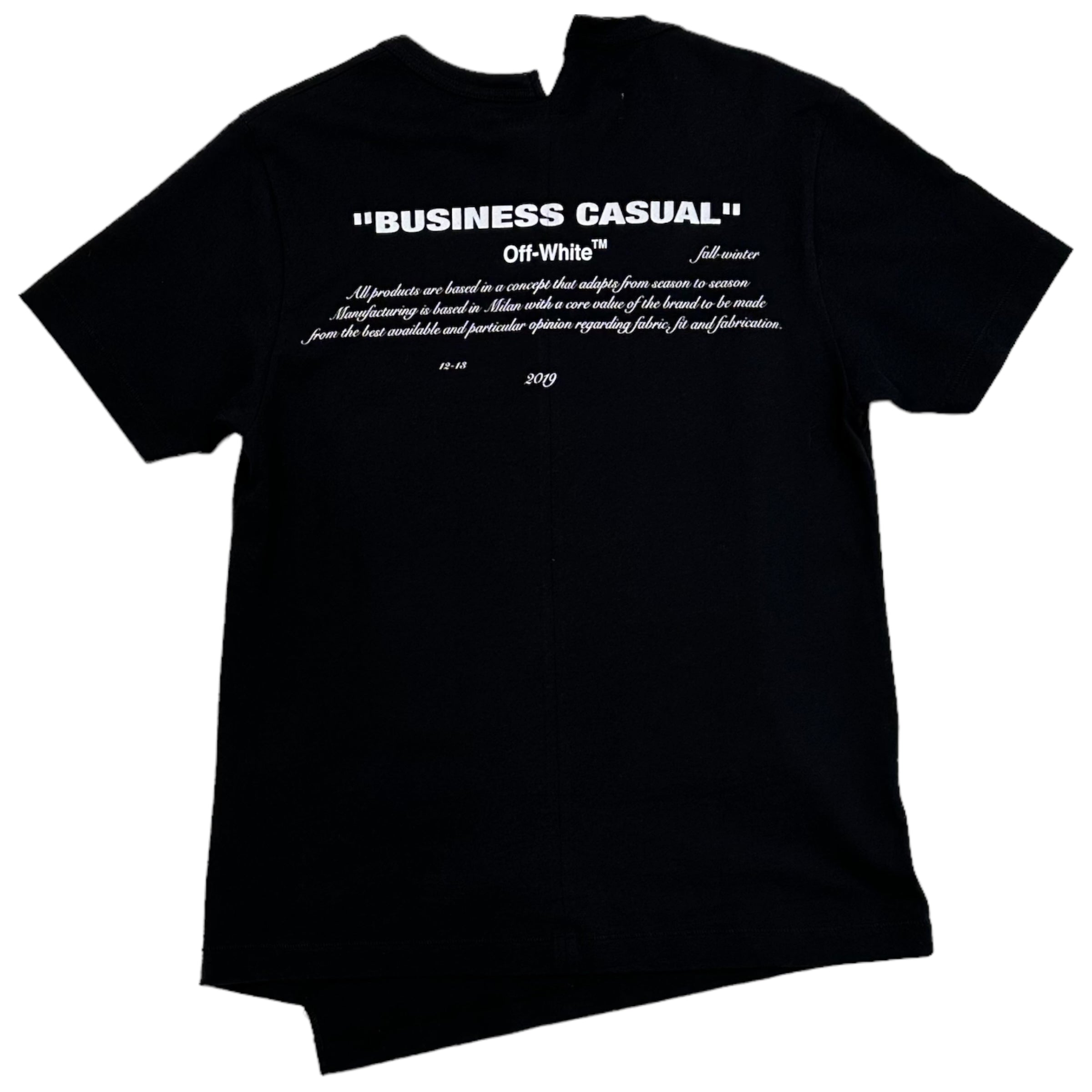 Off-White "Business Casual" Tee (S)