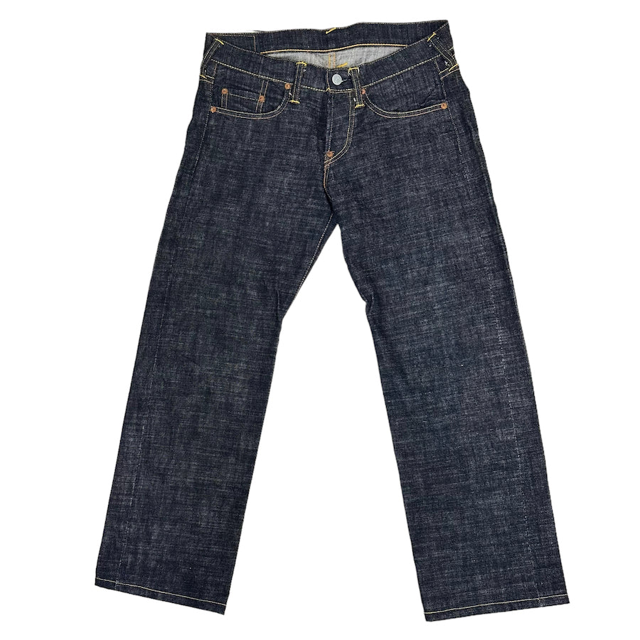 EVISU LOT 7000 YELLOW DAICOCK DENIM