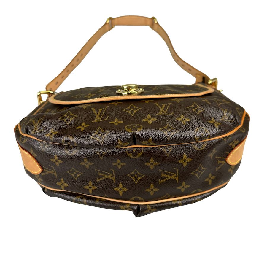 Louis Vuitton Tulum Handbag Monogram Canvas GM Brown 1316453